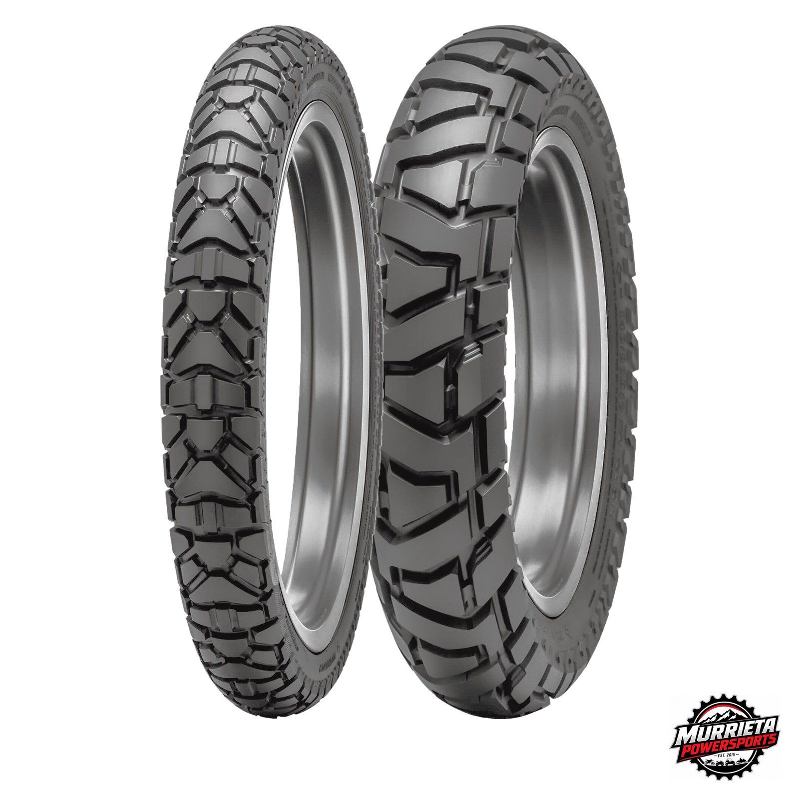 Dunlop Trailmax Mission 120/70B19 Front 150/70B17 Rear Motorcycle Tire Set
