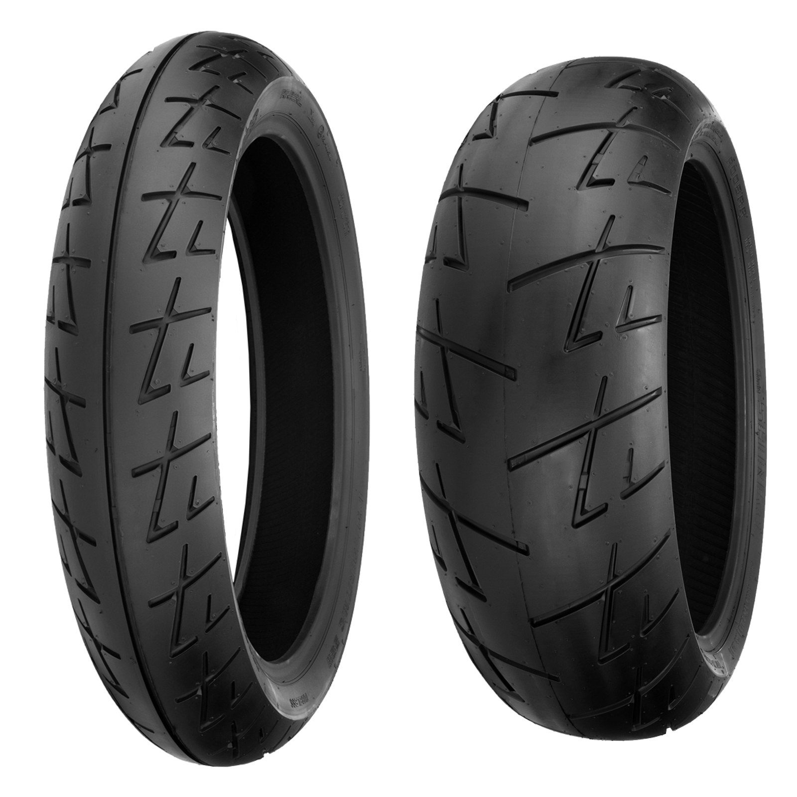 Shinko 009 Raven 120/70ZR17 Front 190/50ZR17 Rear Motorcycle Tire Set