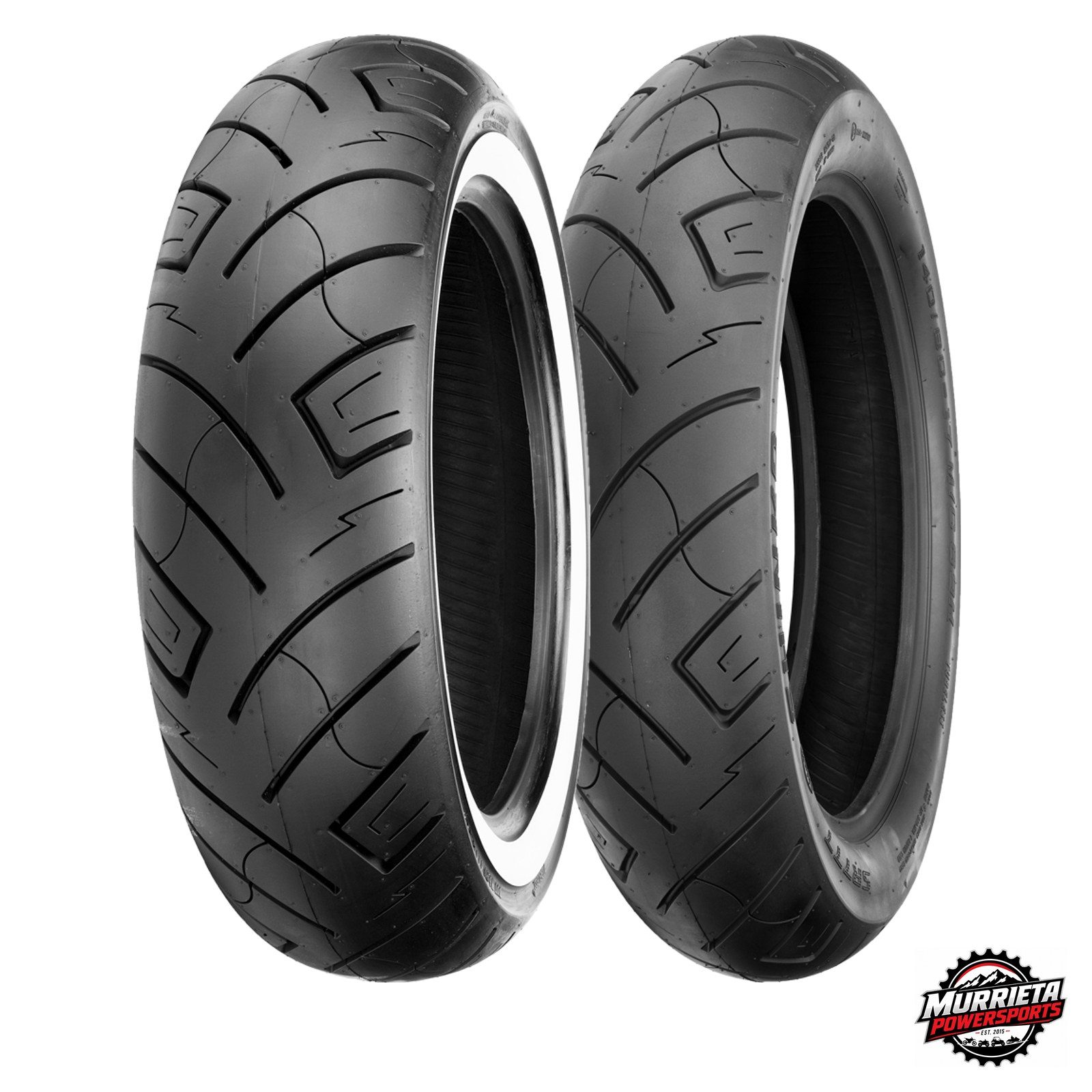 Shinko 777 Cruiser 150/80-16 140/90B16 Front Rear Tire Set Motorcycle Tires