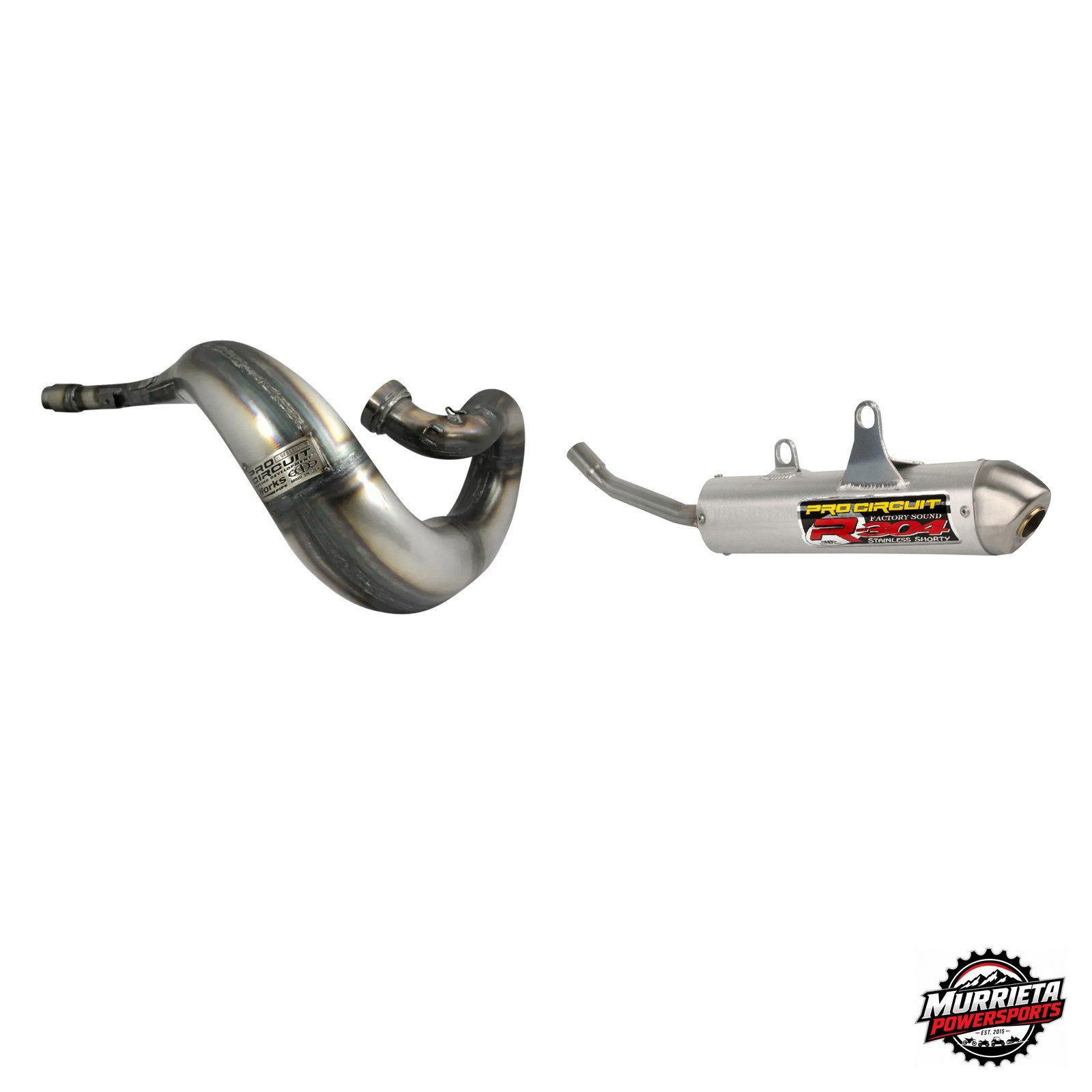 Pro Circuit Works Exhaust Pipe R-304 2025-2026 Sherco 300 SE Factory Exhaust Kit