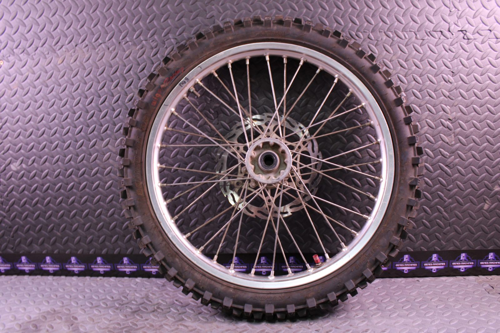 2008 HONDA CRF450R OEM FRONT WHEEL RIM HUB ROTOR 44650-MEN-840