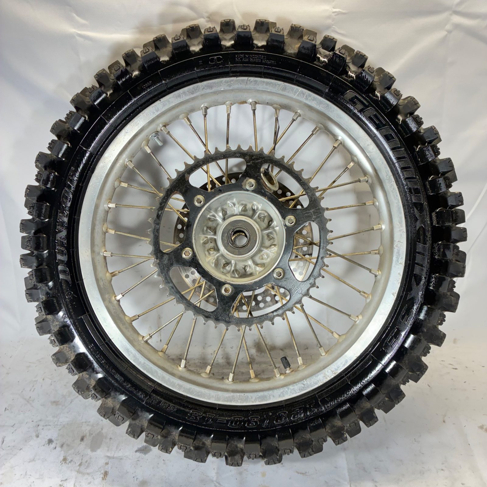1999 Yamaha YZ250 OEM Rear Wheel Complete Assembly 19" Rotor Sprocket 5ET100 - 5ET-25381-00-00