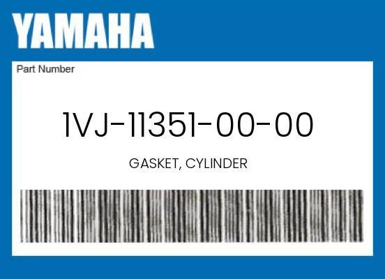 GENUINE OEM YAMAHA CYLINDER GASKET XT600 TT600 SRX600 GRIZZLY 600 1984-2001