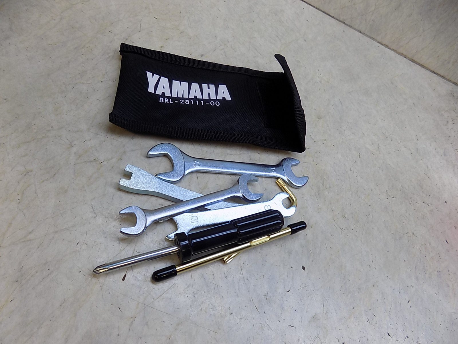 2026 Yamaha Tenere 700 OEM Tool Kit with Pouch - BRL-28100-00-00 new