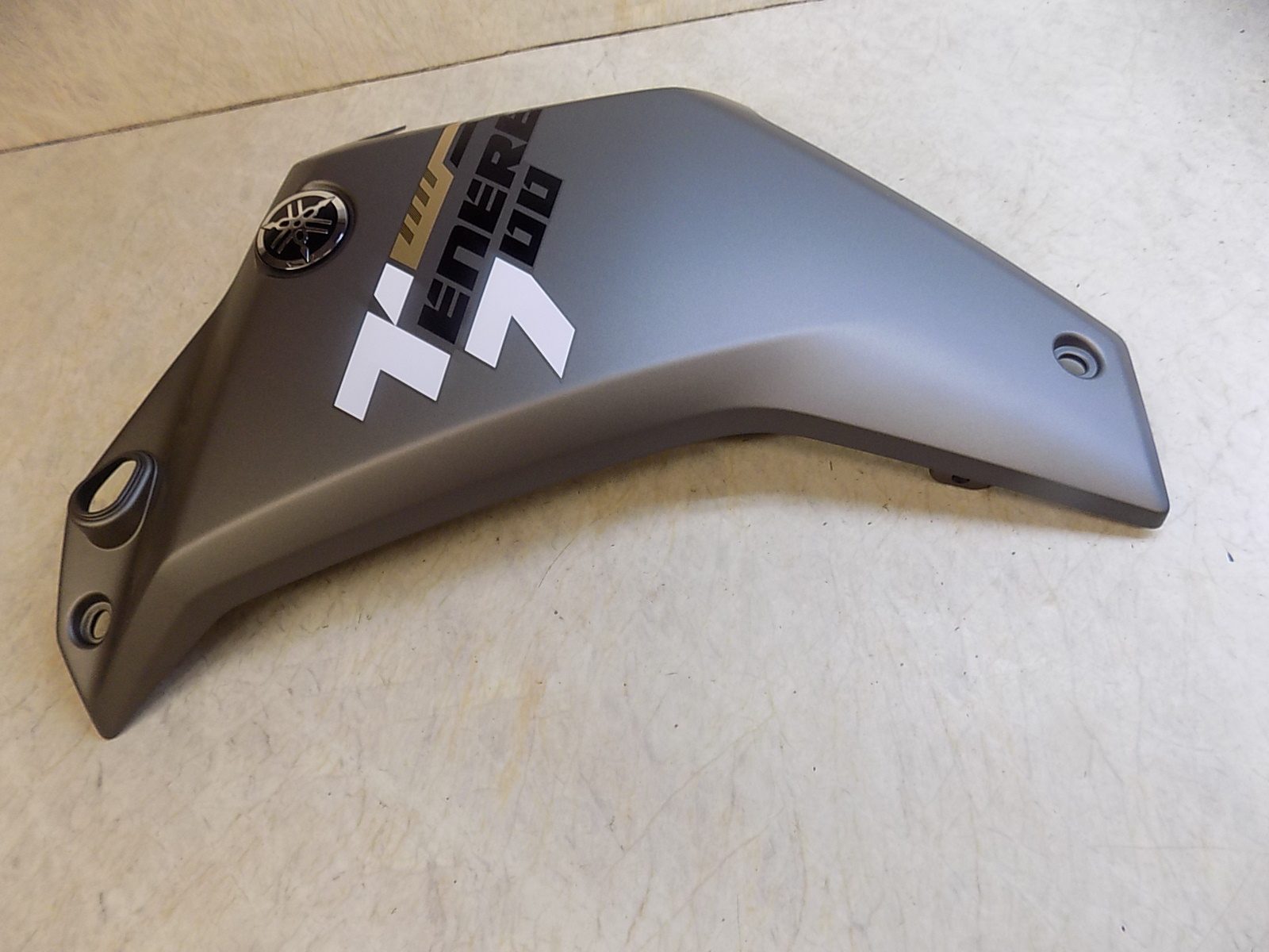 2026 Yamaha Tenere 700 OEM Side Cover Panel Gray Tenere 700 Decal new Right