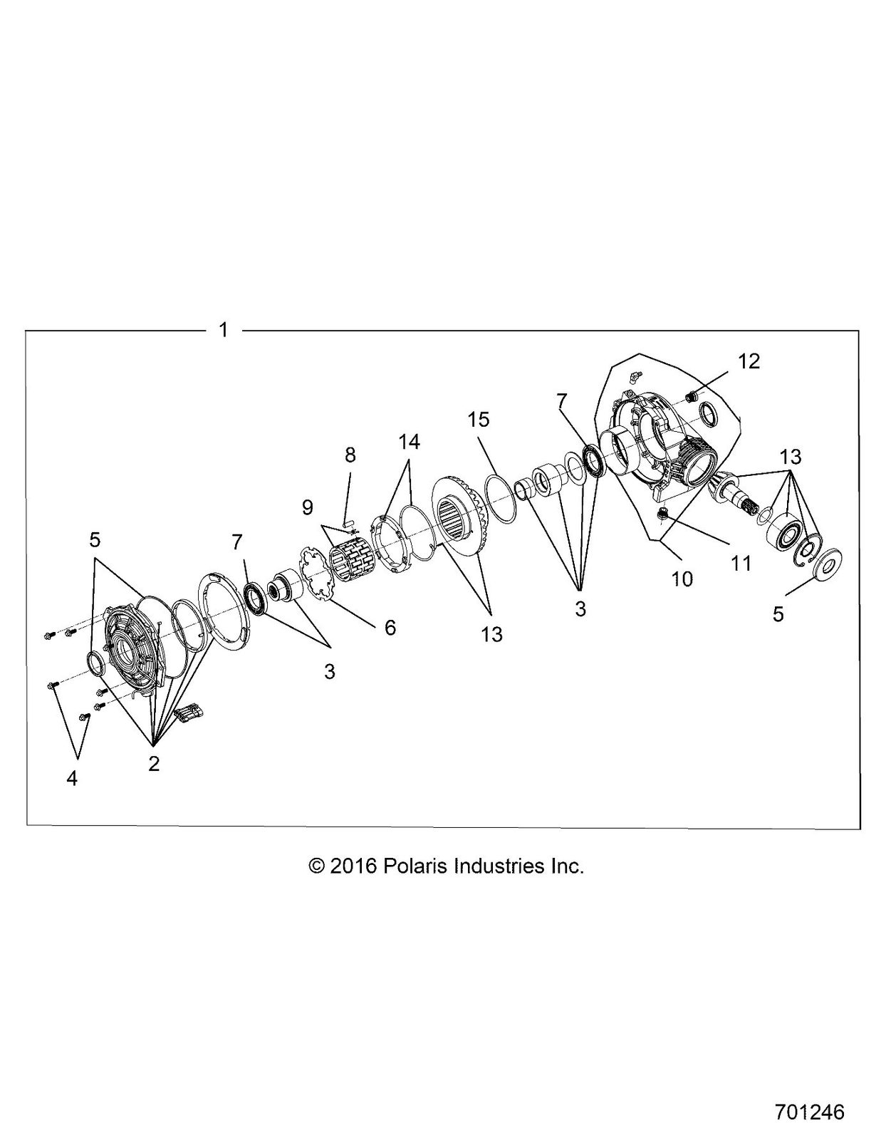 GENUINE OEM POLARIS COMPLETE SEAL REPAIR GENERAL RANGER RZR 2020-2026