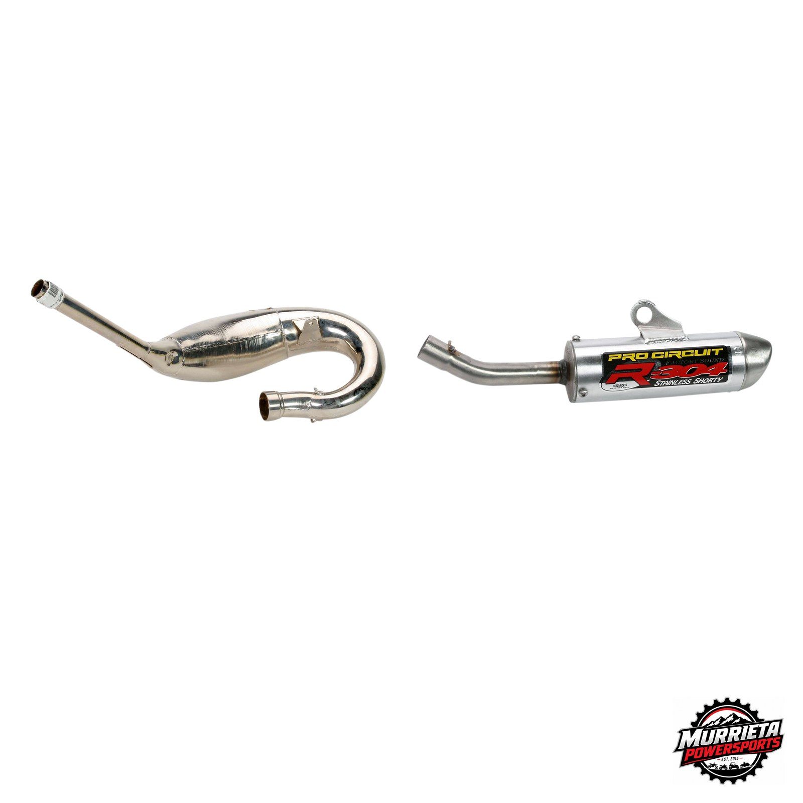 Pro Circuit Platinum Exhaust Pipe R-304 2002 Honda CR125R Exhaust Kit