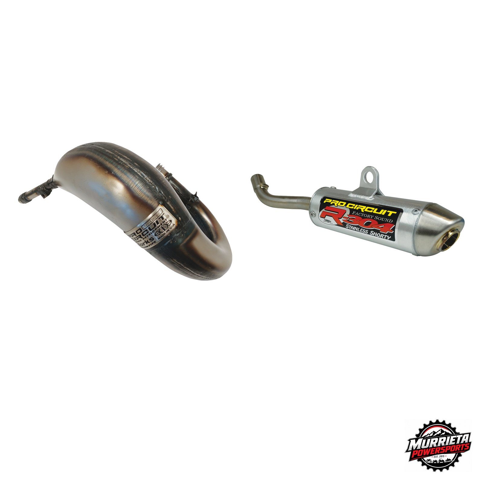 Pro Circuit Works Exhaust Pipe R-304 2022-2025 Yamaha YZ125 Exhaust Kit