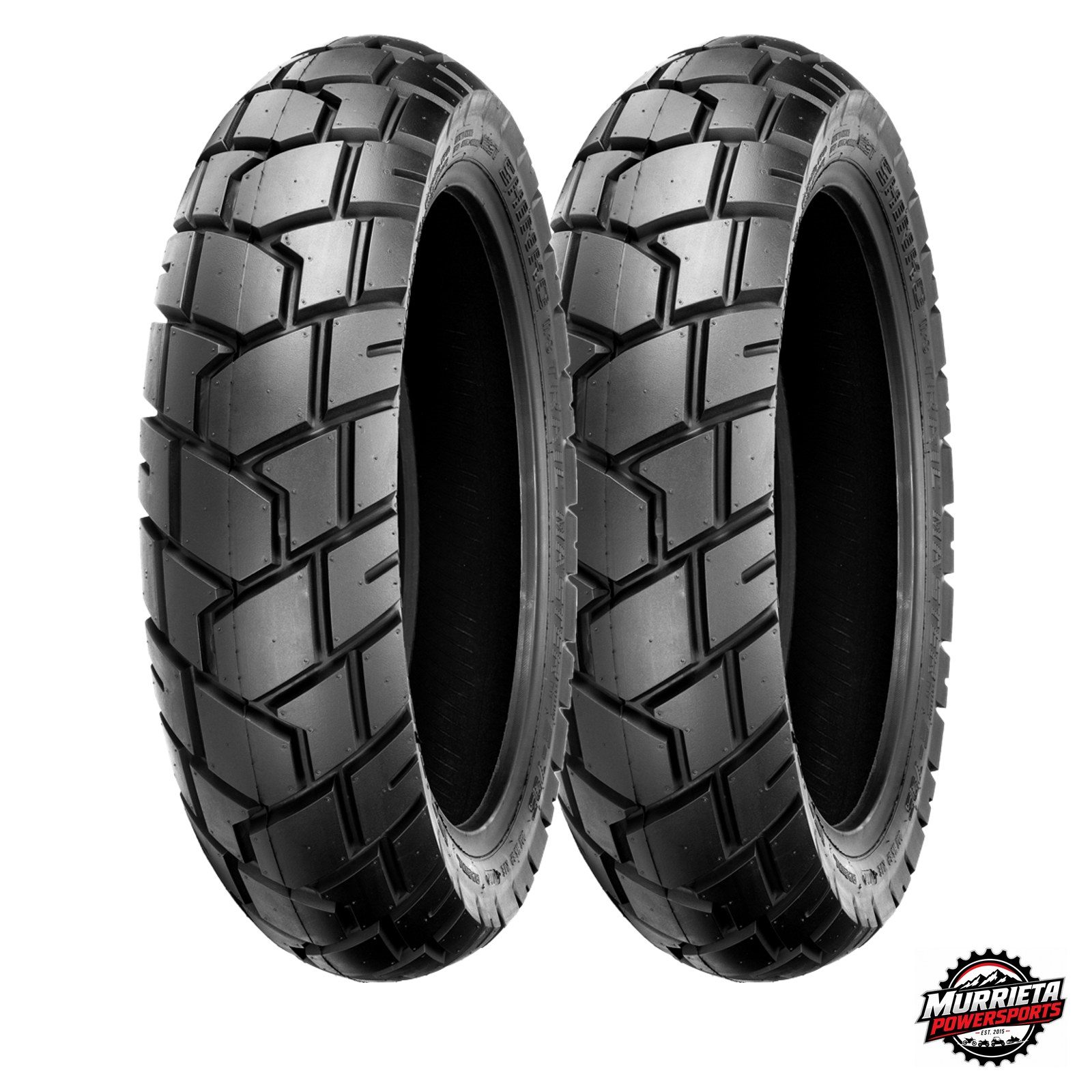 Shinko 705 130/90-17 170/60R17 Front Rear Tire Set Dual Sport Tires
