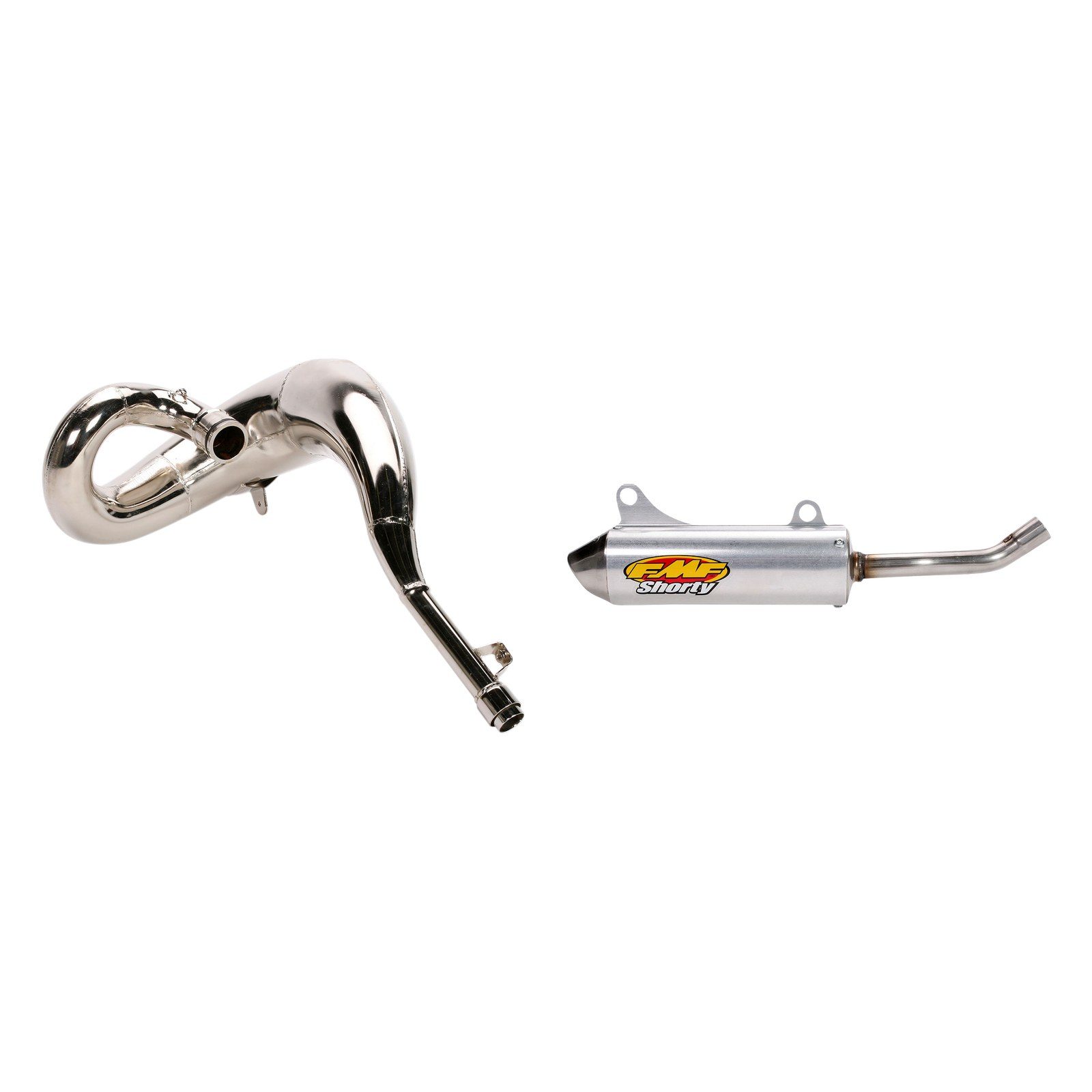 FMF Gold Series Fatty™ Head Pipe - '01 RM250 + Powercore 2 Shorty Silencer - RM2