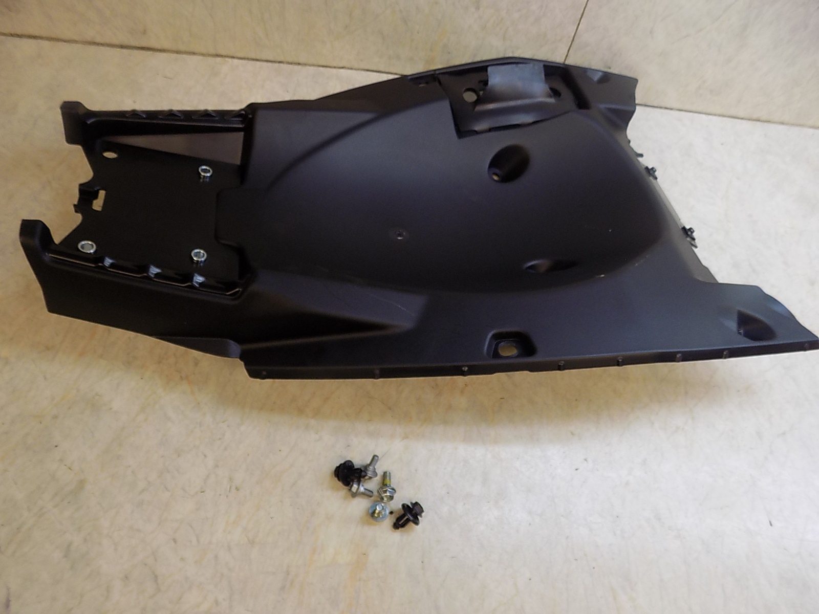 2026 Yamaha Tenere 700 OEM Rear Inner Fender Under Seat Cover with Hardware