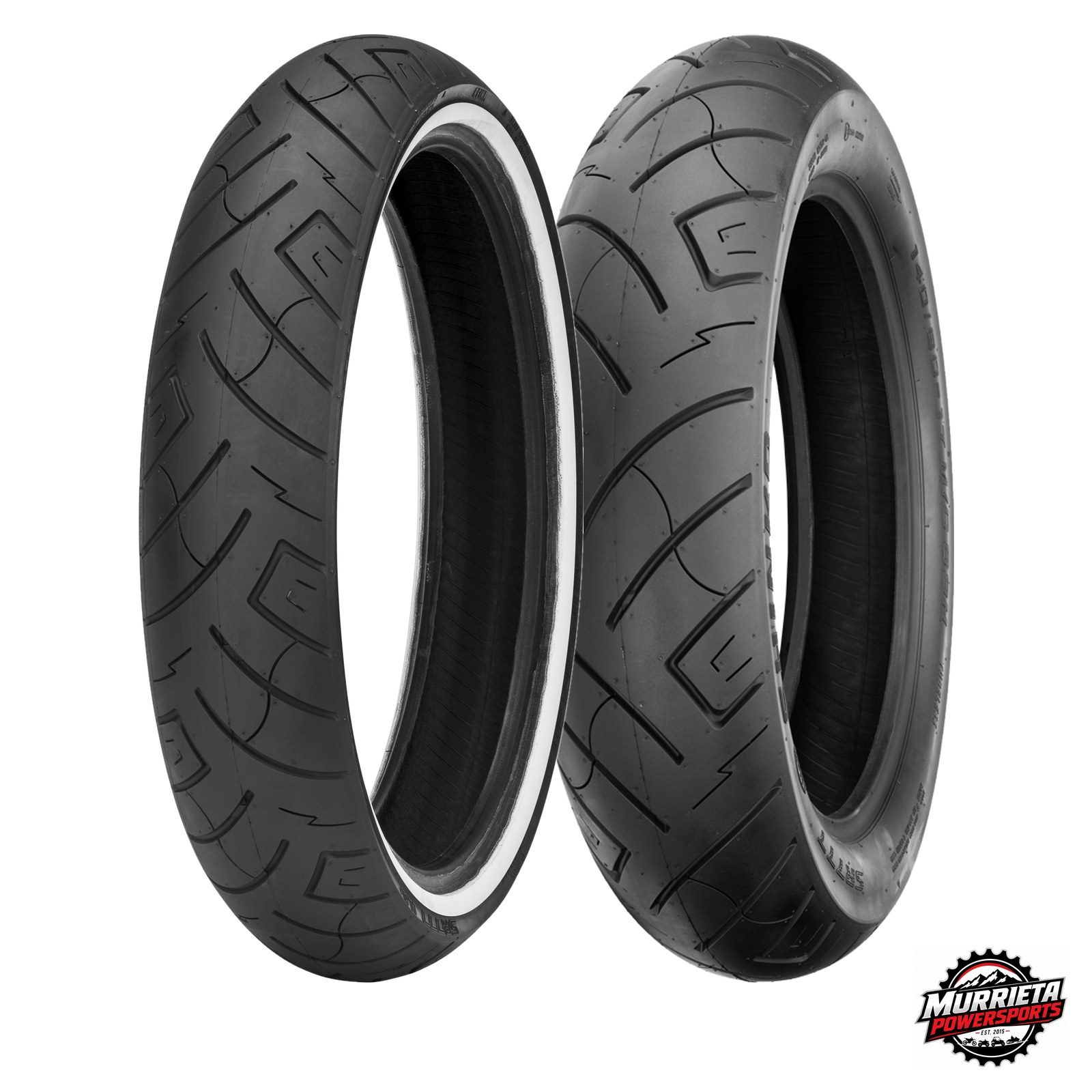 Shinko 777 130/70B18 Front 140/70B18 Rear Cruiser Motorcycle Tire Set