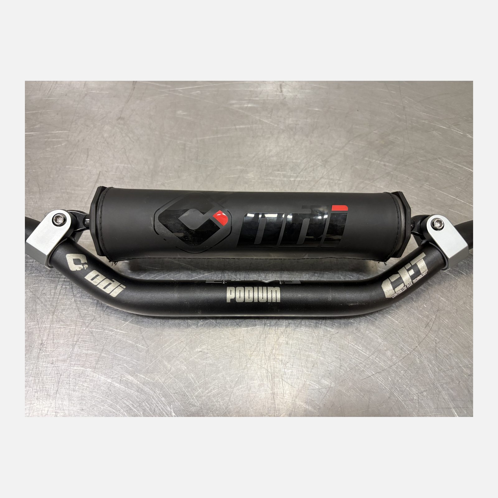 ODI CFT Podium MX Handlebars W/ Bar Pad Handle Bars - CHAMP BEND - H907CFB