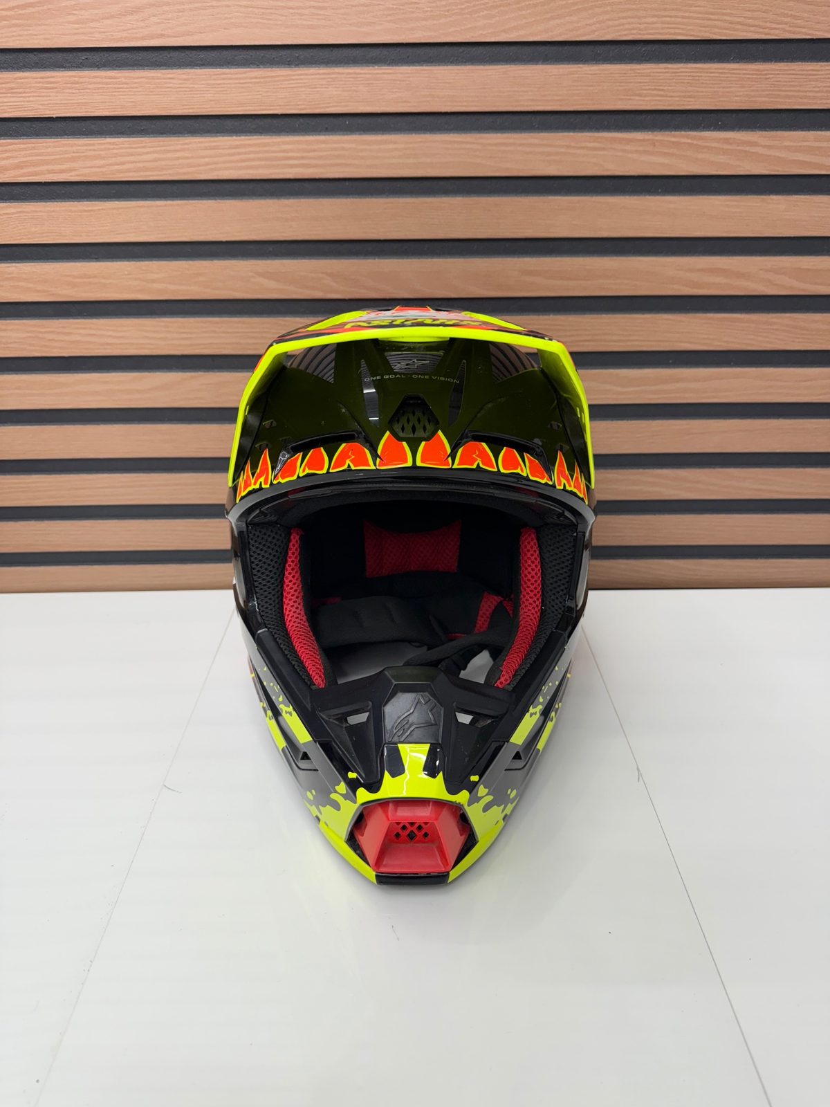 Alpinestars Supertech M5 SM5 Helmet Solar Flare Medium MX Offroad DOT ECE