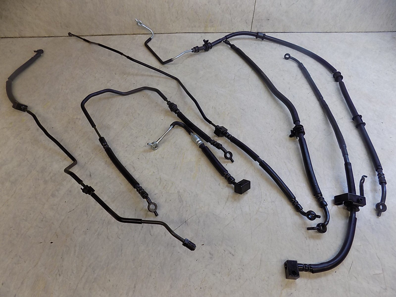 2026 Yamaha Tenere 700 OEM Brake Line Hose Set Front Rear ABS Complete Assembly