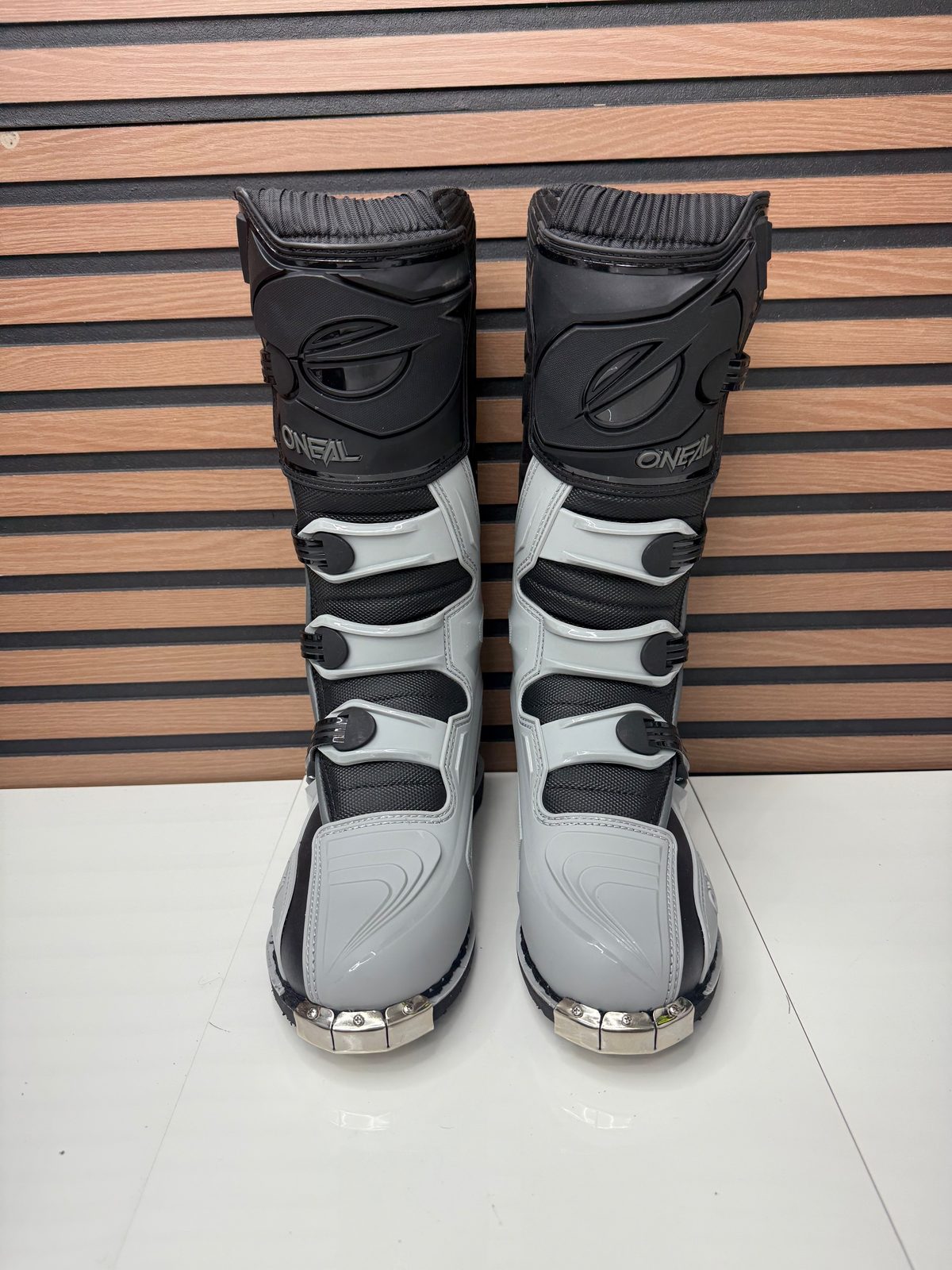 O'Neal Element Motocross Boots Grey / Black - Size 10