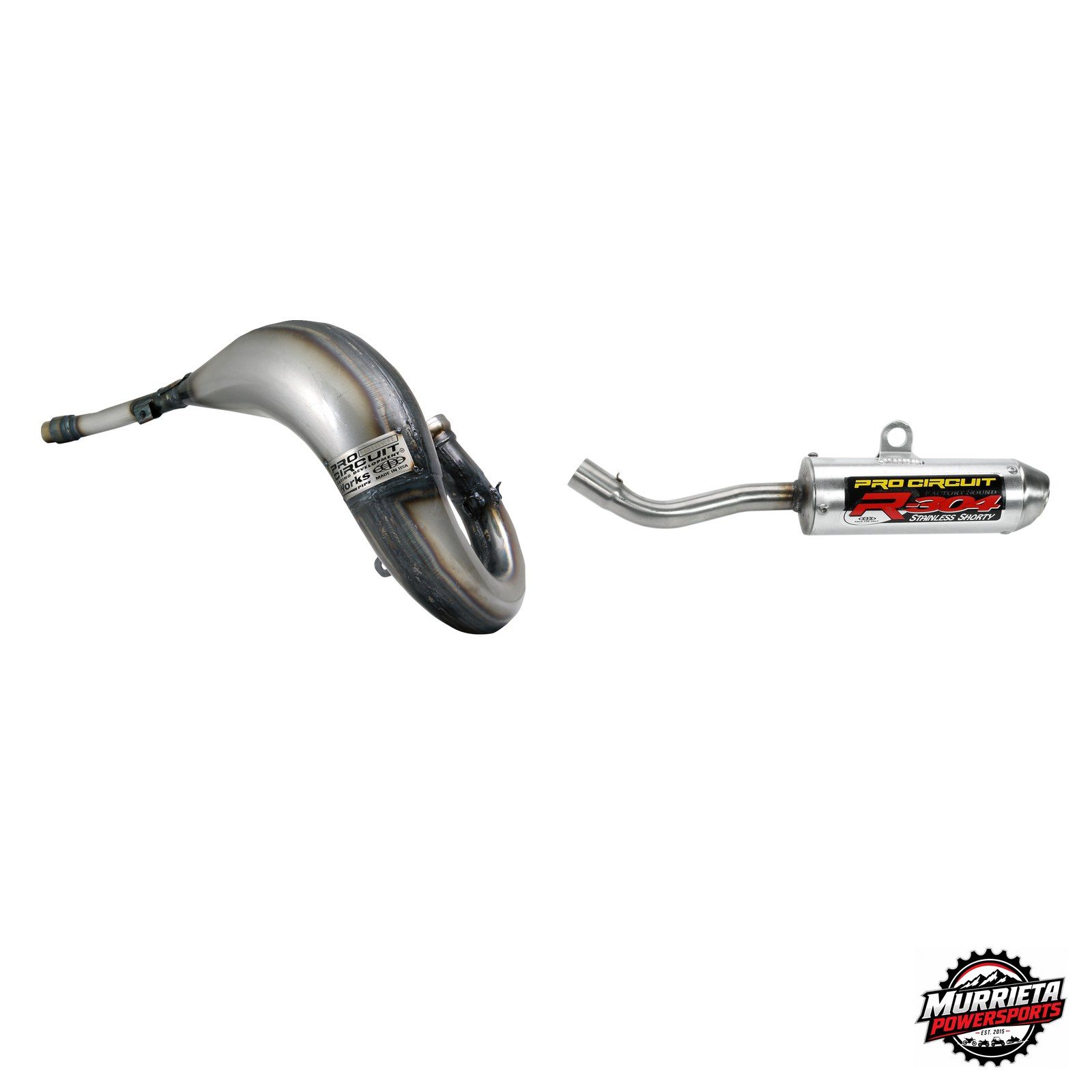 Pro Circuit Works Exhaust Pipe R-304 2005-2021 Yamaha YZ125 Exhaust Kit