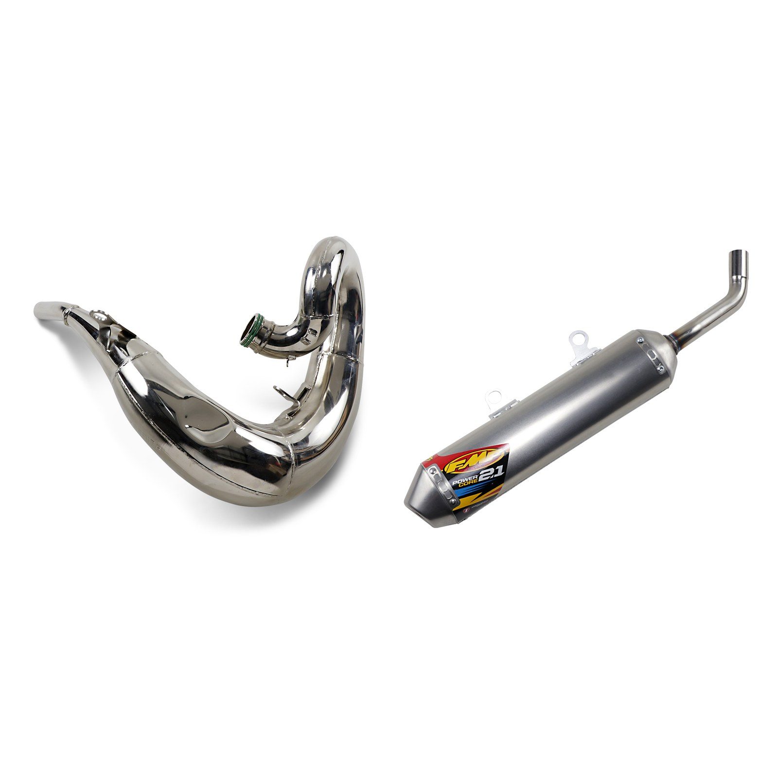 FMF Fatty Exhaust Pipe PowerCore 2.1 2020-2023 Husqvarna TE 300i Exhaust Kit