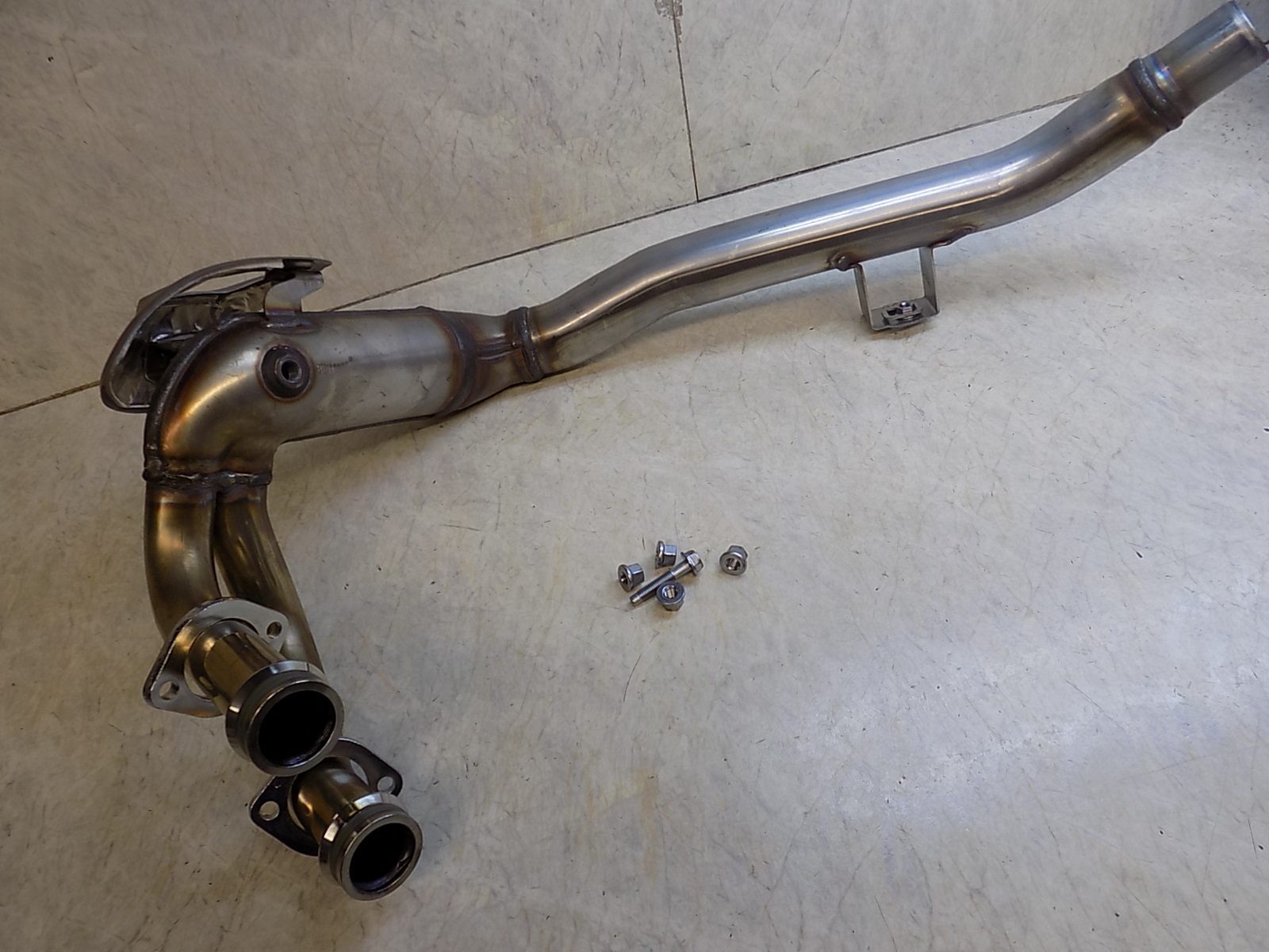 2026 Yamaha Tenere 700 OEM Exhaust Header Head Pipe with Hardware