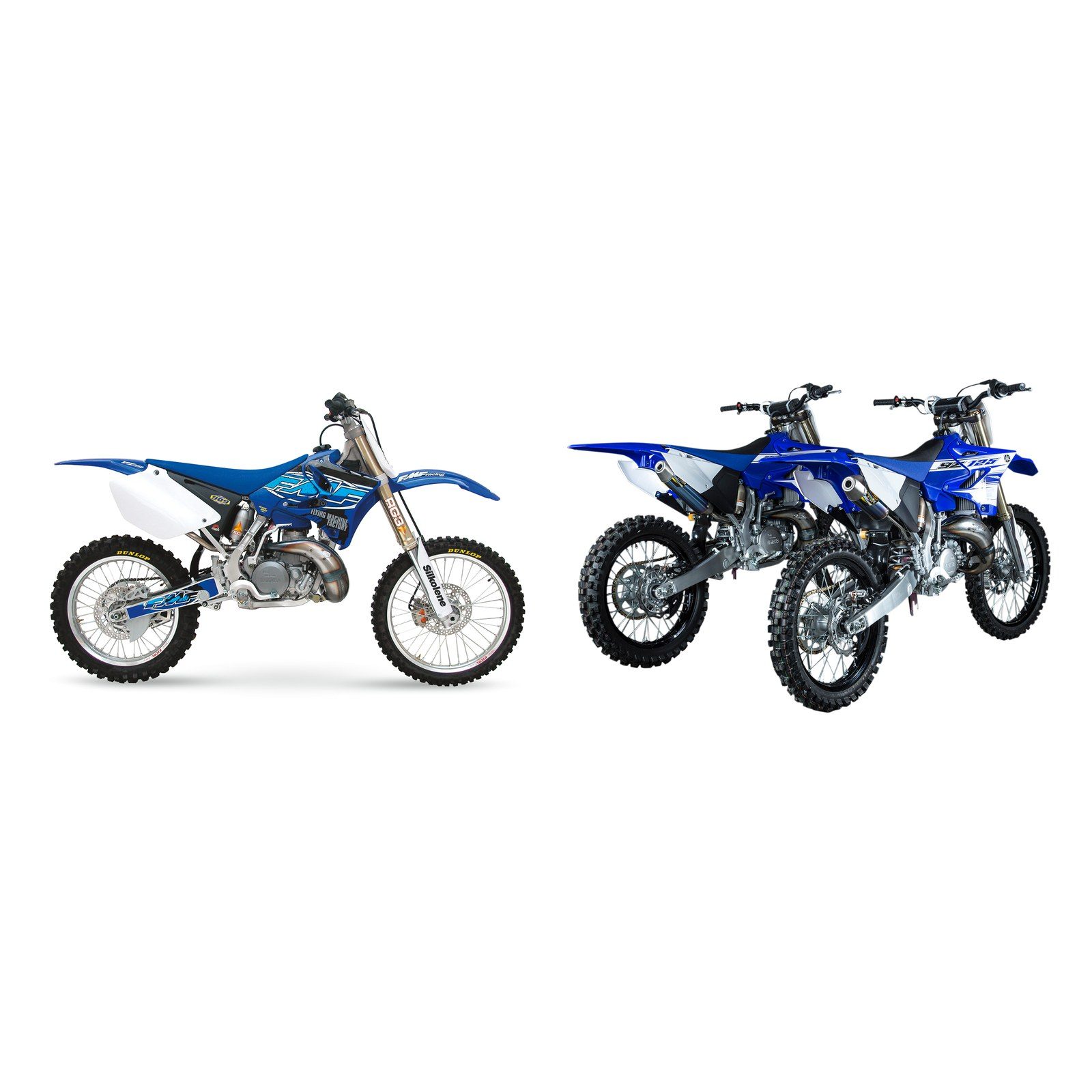 FMF Factory Fatty Pipe + Powercore 2.1 Silencer - Titanium 2002-2026 Yamaha YZ25