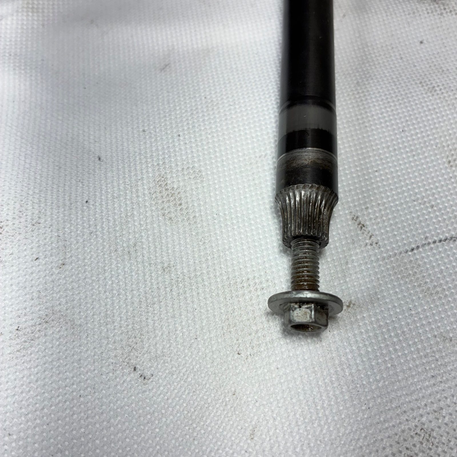 2006 KTM 250 EXC OEM Shift Shaft with Lever Arm and Spring - 16021179