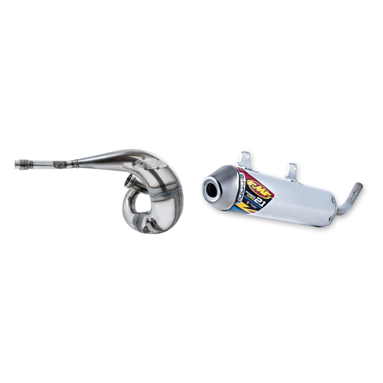FMF Factory Fatty Pipe + Powercore 2.1 Shorty Muffler 2017-2018 Husqvarna TC250