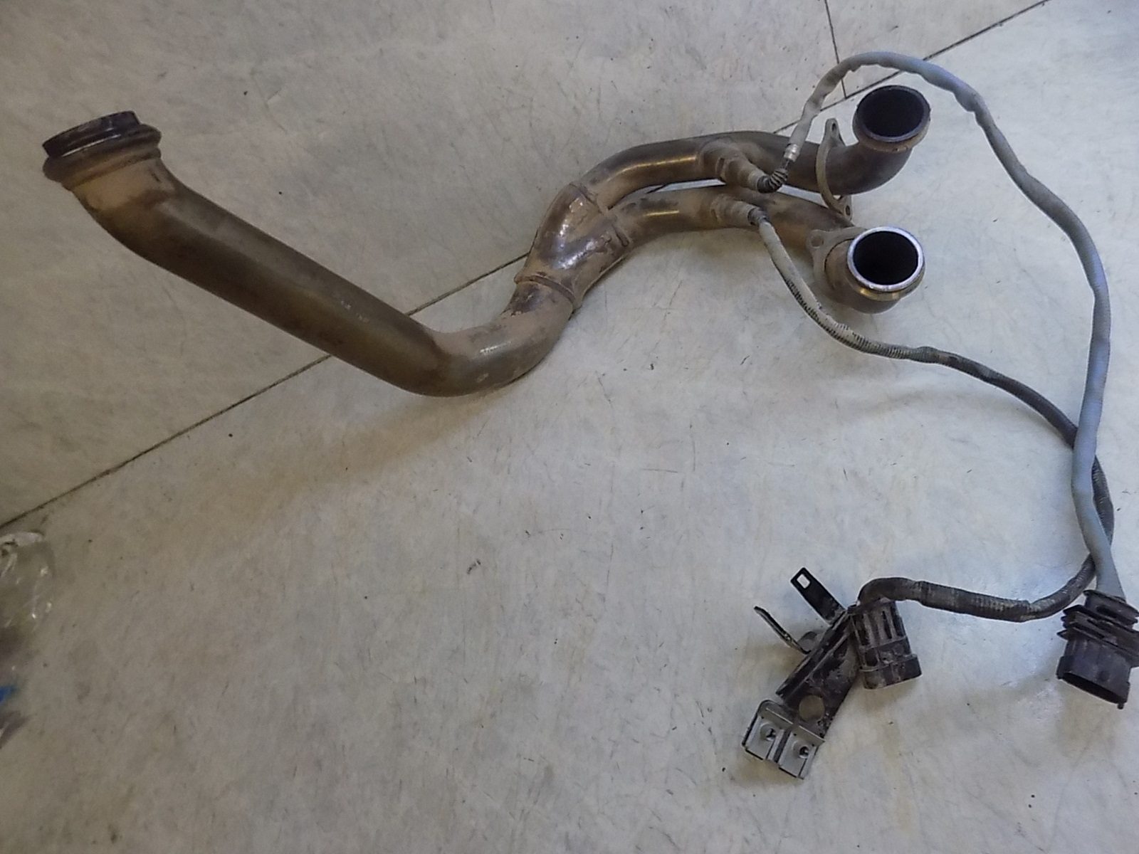 2019-2021 KTM 790 Adventure R OEM Exhaust Header Manifold Pipes w/ O2 Sensors