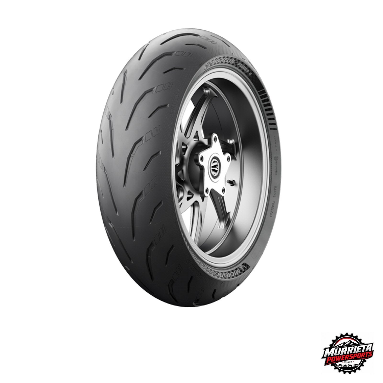 Michelin Power 6 Rear 200/55ZR17 78W Radial TL Tubeless Tire 17 Inch Rim
