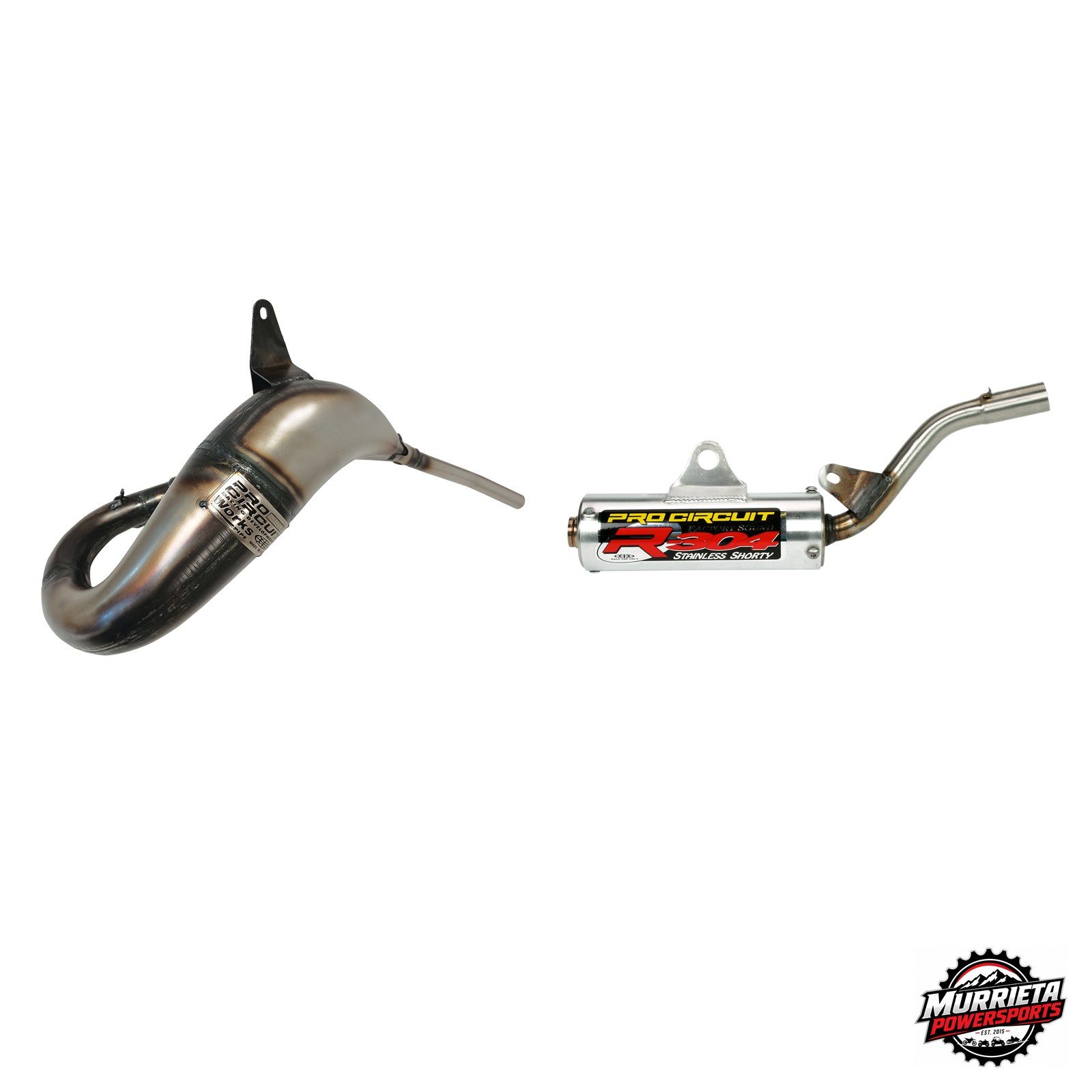 Pro Circuit Works Exhaust Pipe R-304 2022-2025 Kawasaki KX112 Exhaust Kit
