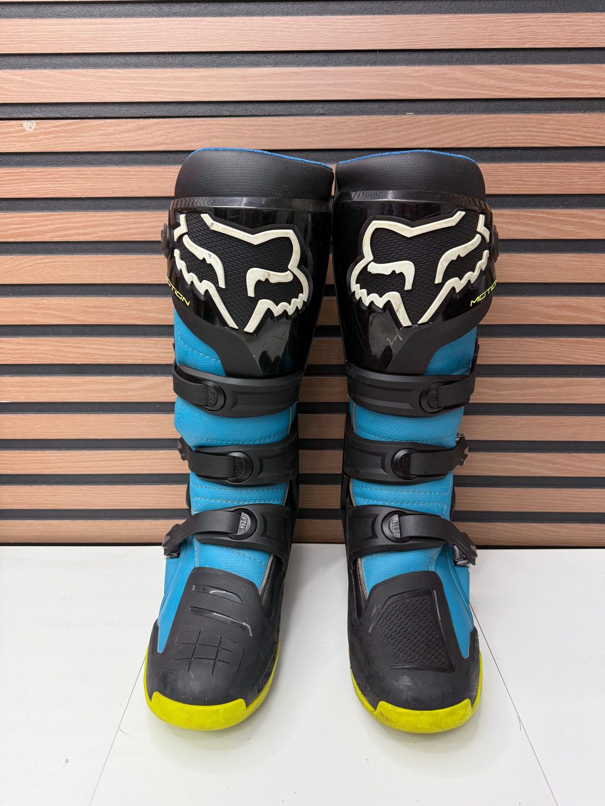 Fox Motion Boots - Maui Blue - Size 9