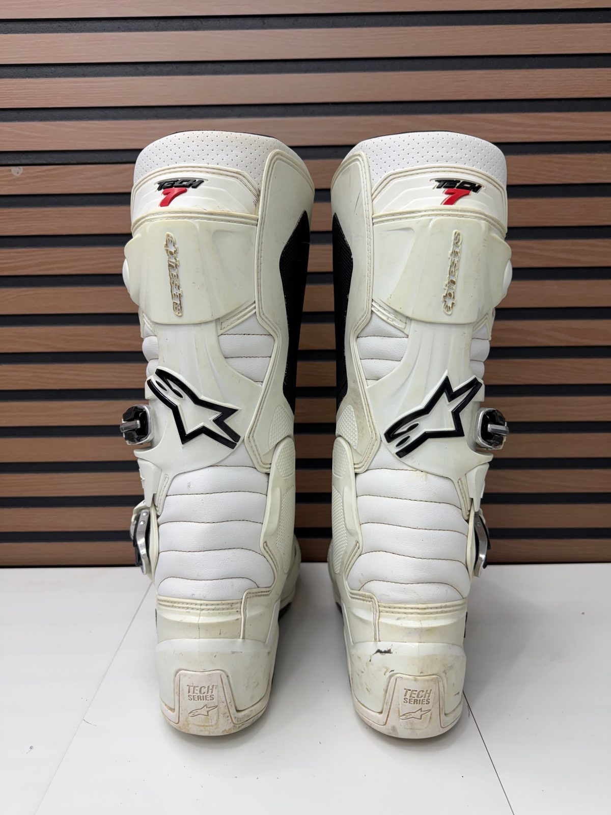 Alpinestars Tech 7 Boots - White / Black - Size 11