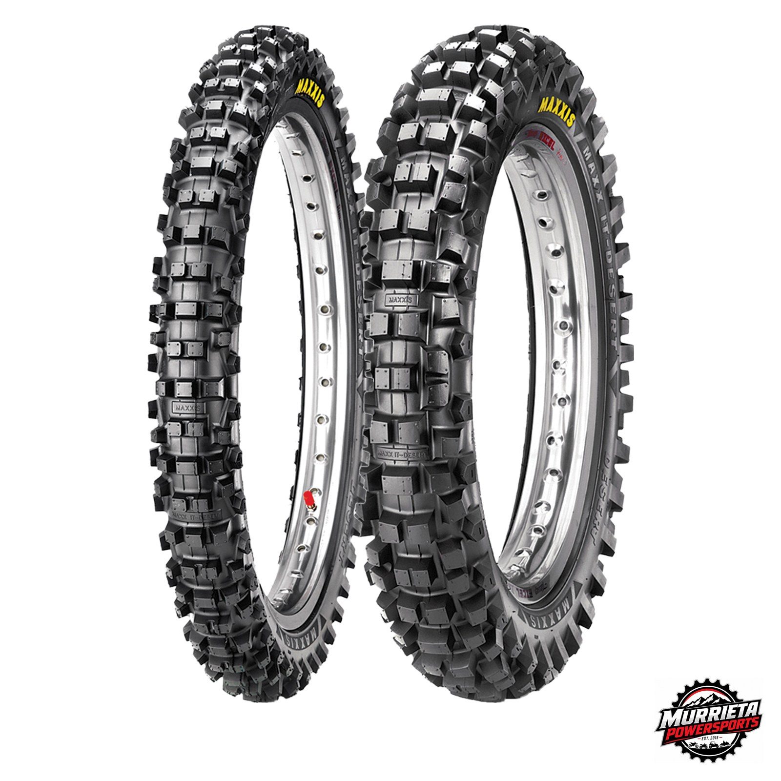 Maxxis Desert It 80/100-21 110/100-18 Front Rear Tire Set Dirt Bike Tires