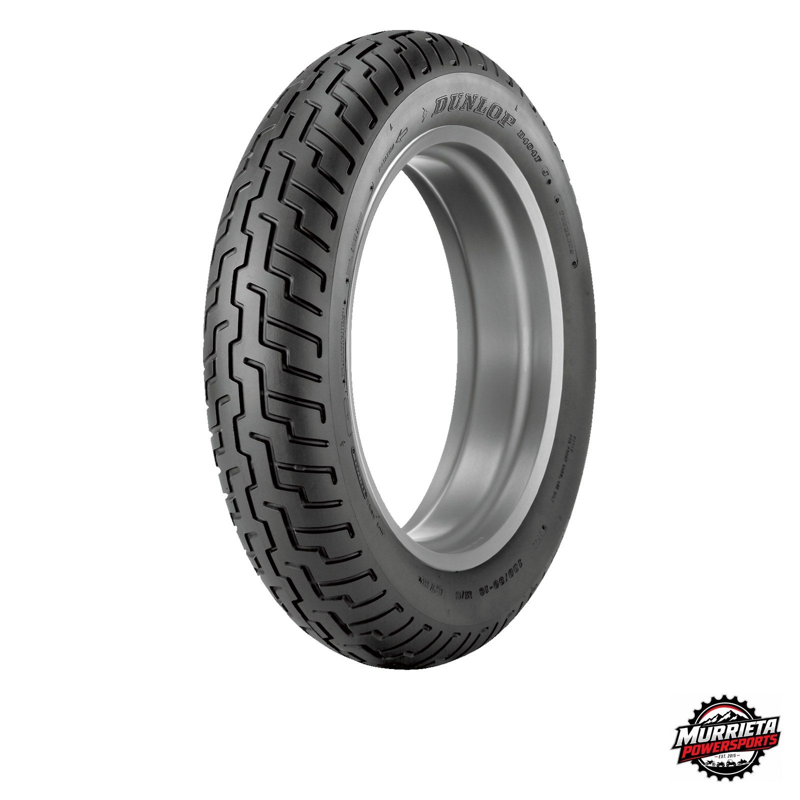 Dunlop D404 100/90B19 Front Motorcycle Tire 100/90-19 Cruiser 45605397