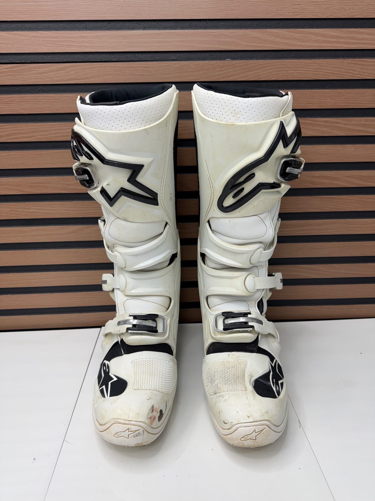 Alpinestars Tech 7 Boots - White / Black - Size 11
