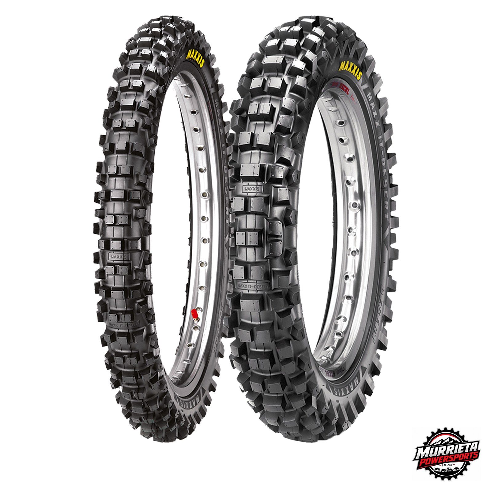 Maxxis Desert It 90/100-21 Front 110/100-18 Rear Dirt Bike Tire Set