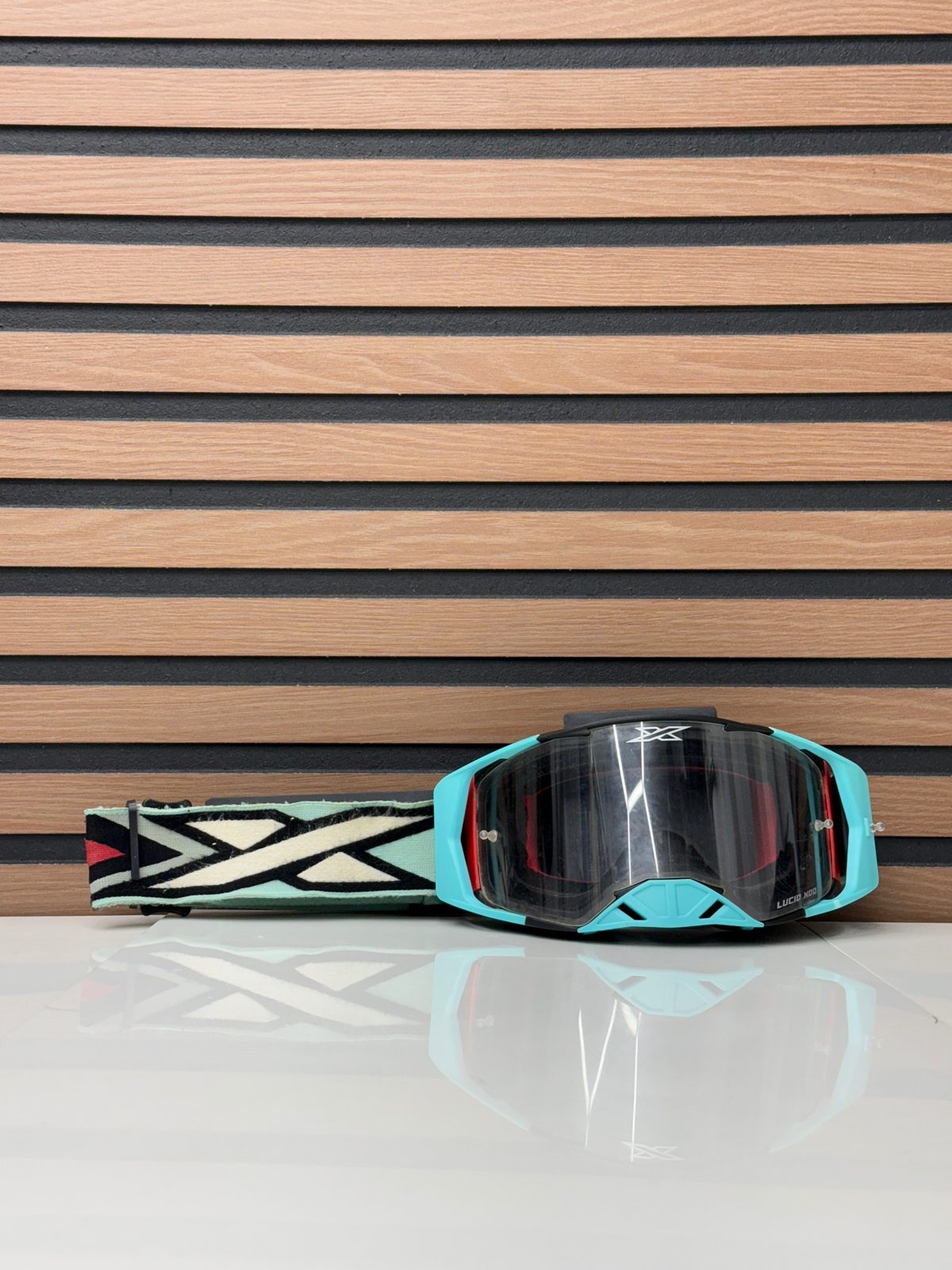 EKS Brand Lucid Goggles Teal / White - Clear Lens