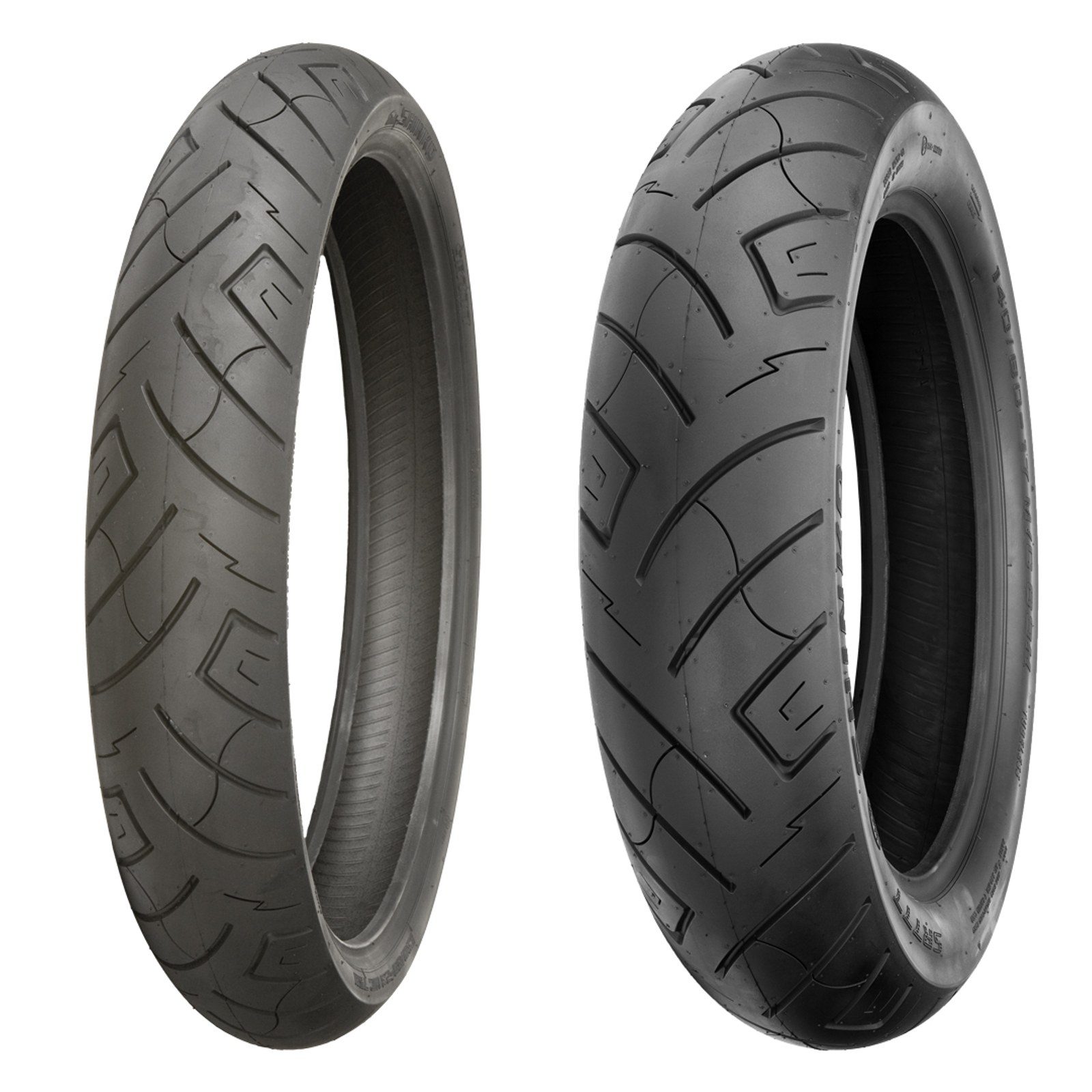 Shinko 777 Cruiser HD Bias Front 120/70-21 Rear 180/55-18 Tubeless Tire Set