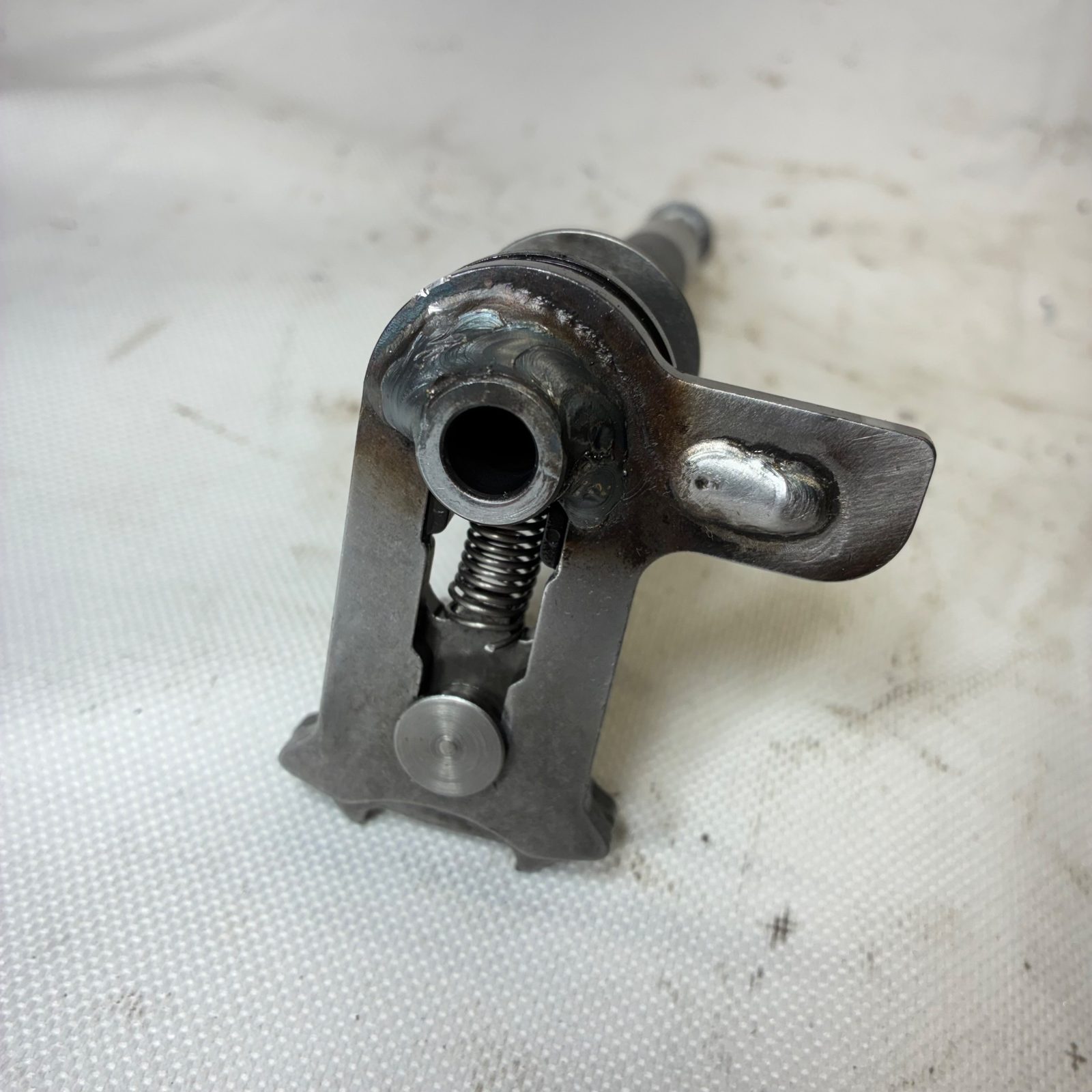 2006 KTM 250 EXC OEM Shift Shaft with Lever Arm and Spring - 16021179