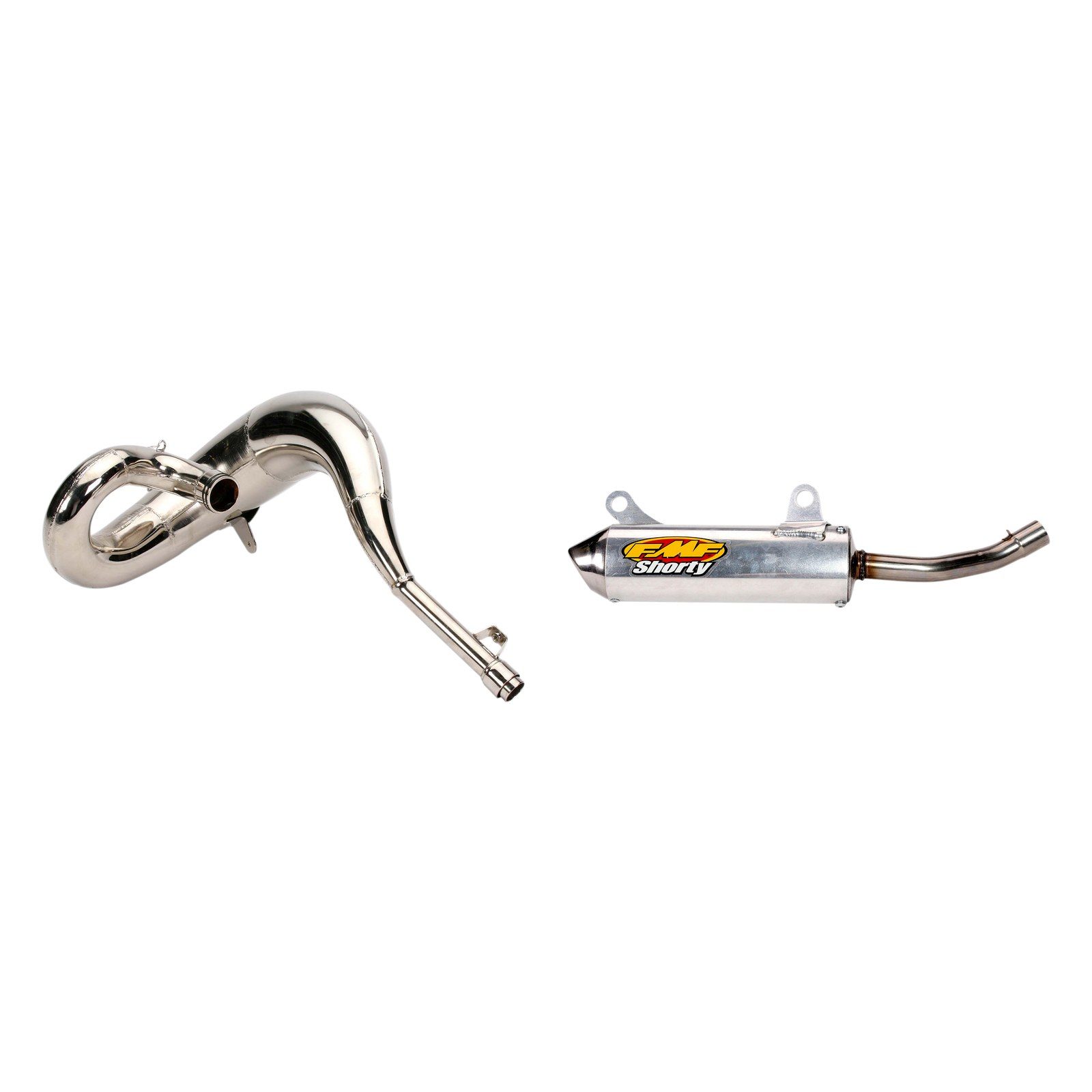 FMF Gnarly Exhaust Pipe PowerCore 2 Shorty 2000-2001 Honda CR250R Exhaust Kit