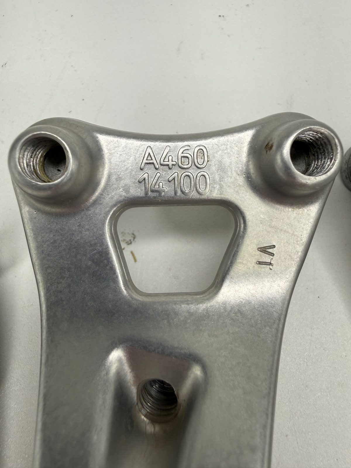 2025 Husqvarna FC 450 OEM Engine Motor Mount Brackets Pair A46014100 - A46013100