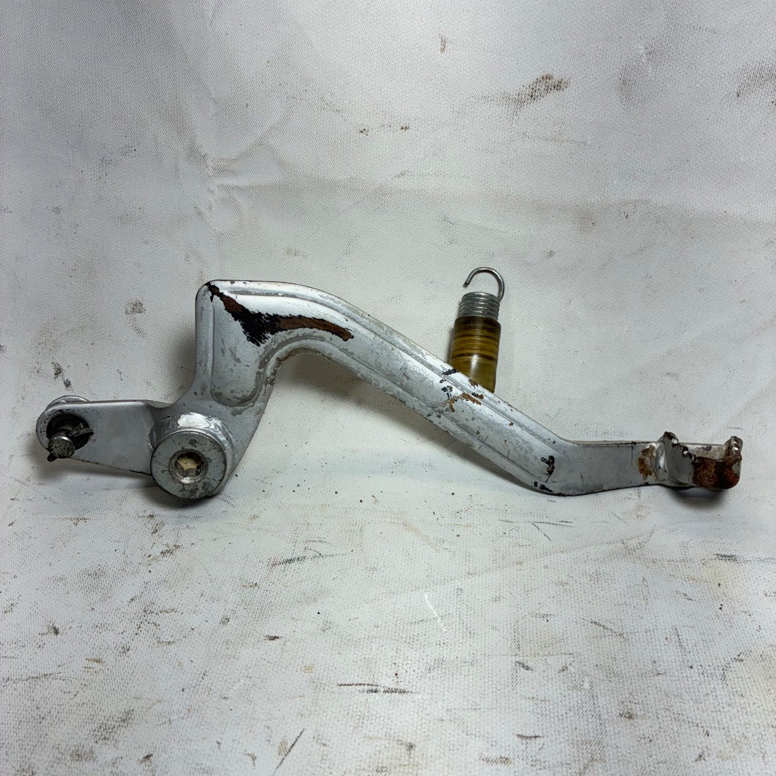 2003 Kawasaki KX65 OEM Rear Brake Pedal with Return Spring - 13236-1369