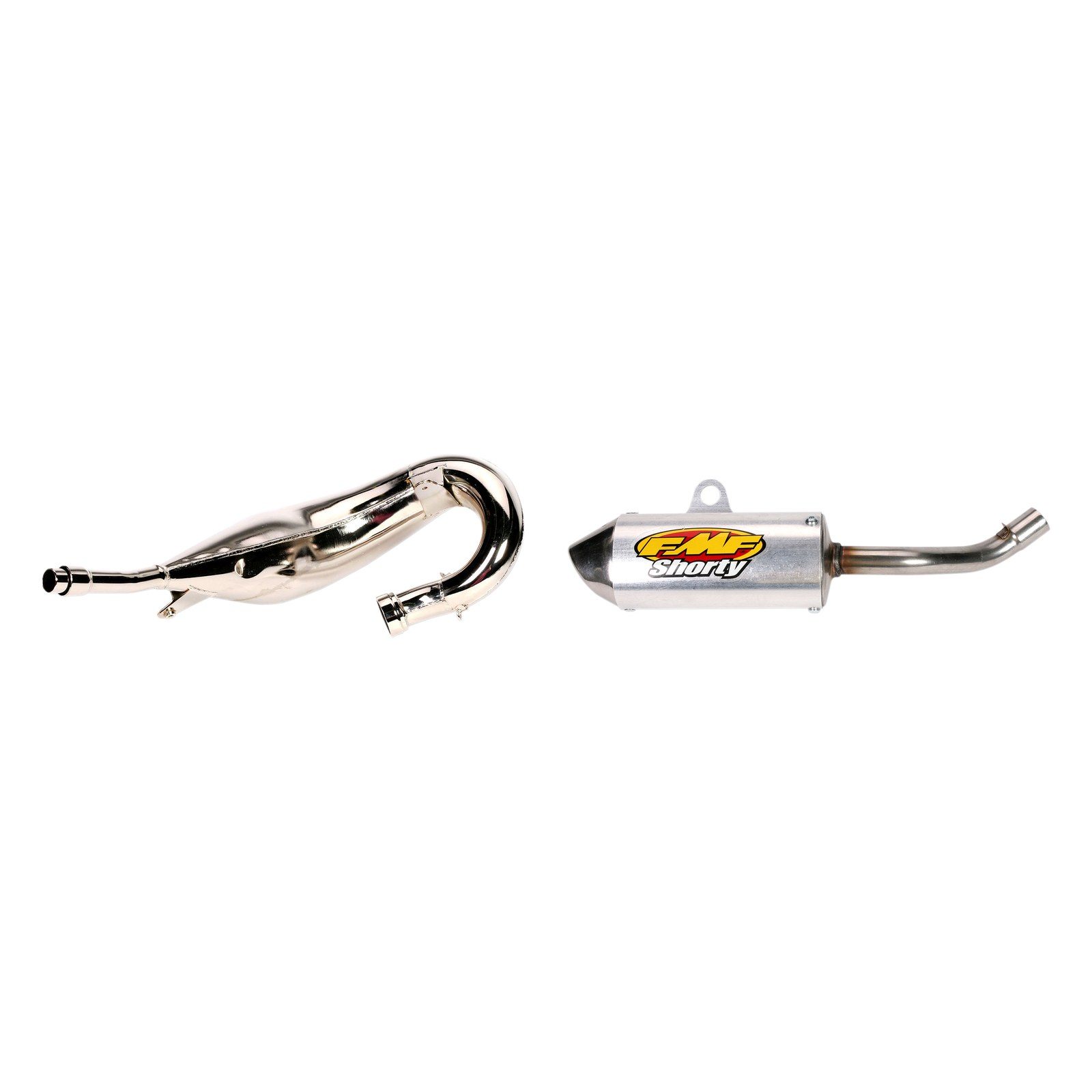 FMF Gold Series Fatty™ Head Pipe - '99 YZ125 + Powercore 2 Shorty Silencer - YZ1