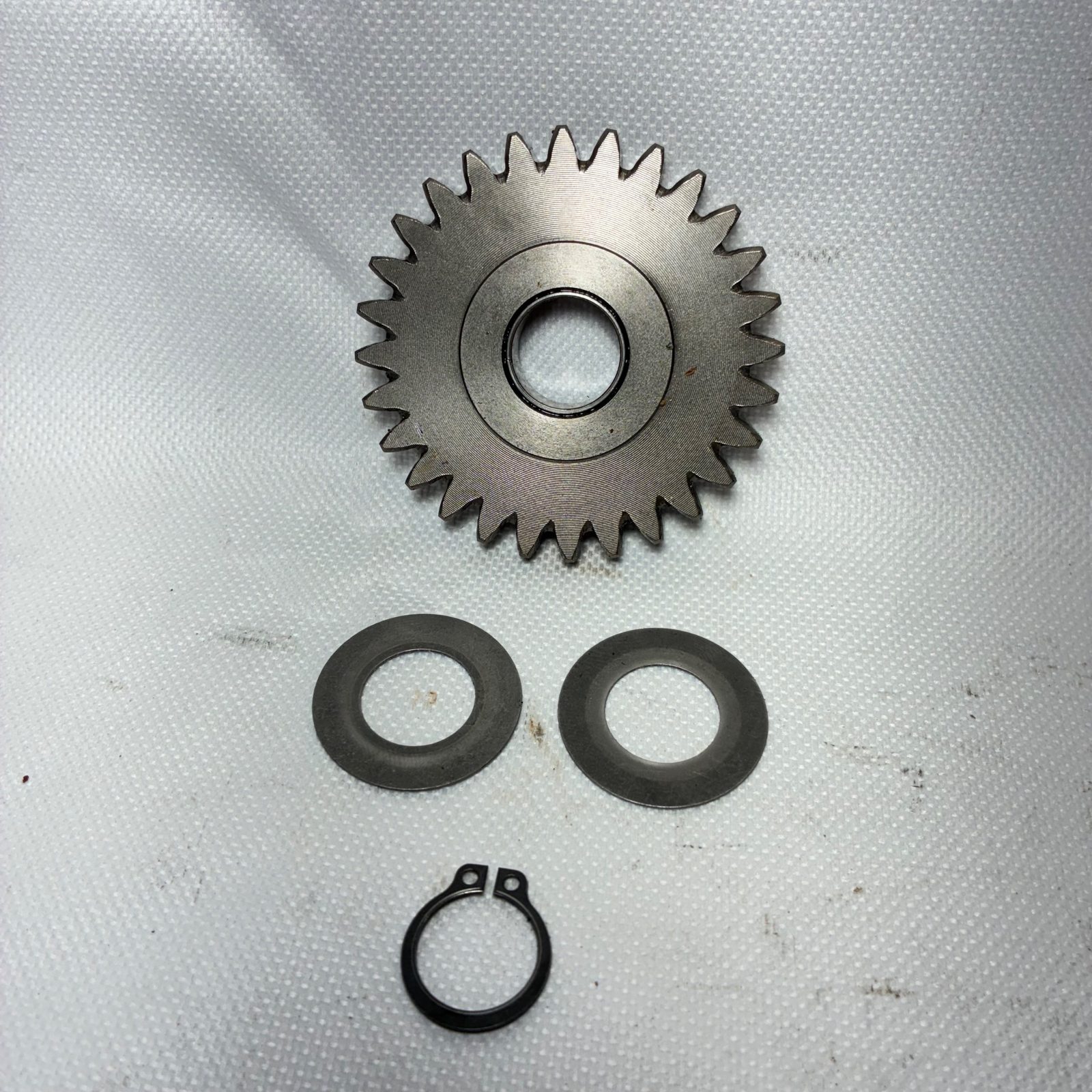 2000-2022 Yamaha TTR125 OEM Kick Starter Idler Gear with Washers and Clip - 5VL-E5517-00-00