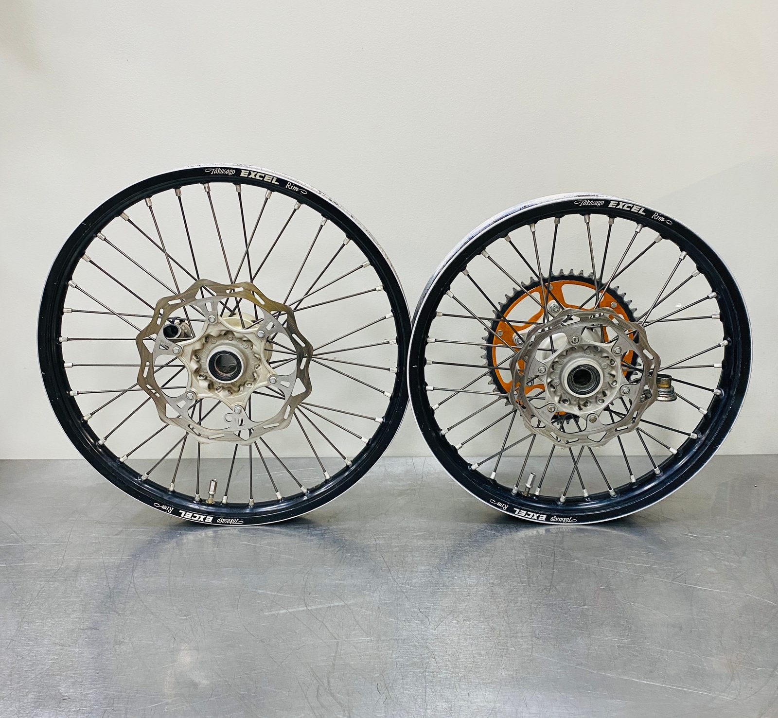 2024 KTM 250 SX-F Excel Front & Rear Wheel Set 21/19 7900900144430