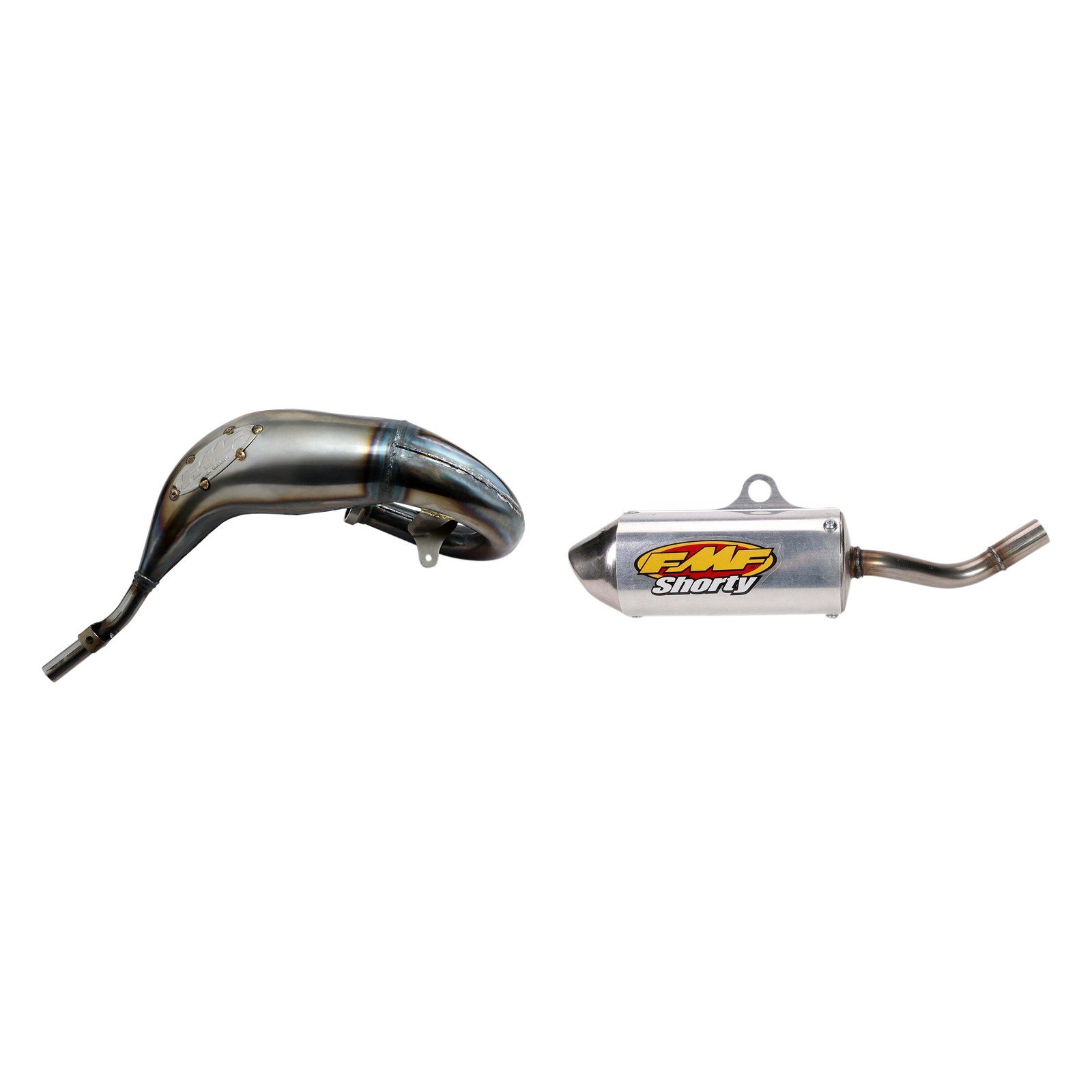 FMF Factory Fatty Pipe + Powercore 2 Shorty Silencer - YZ80/85 2019-2026 Yamaha