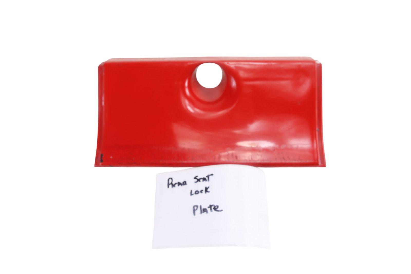 1991-1994 Ducati 851 888 Rear Seat Lock Plate Panel Red 247.3.030.1B