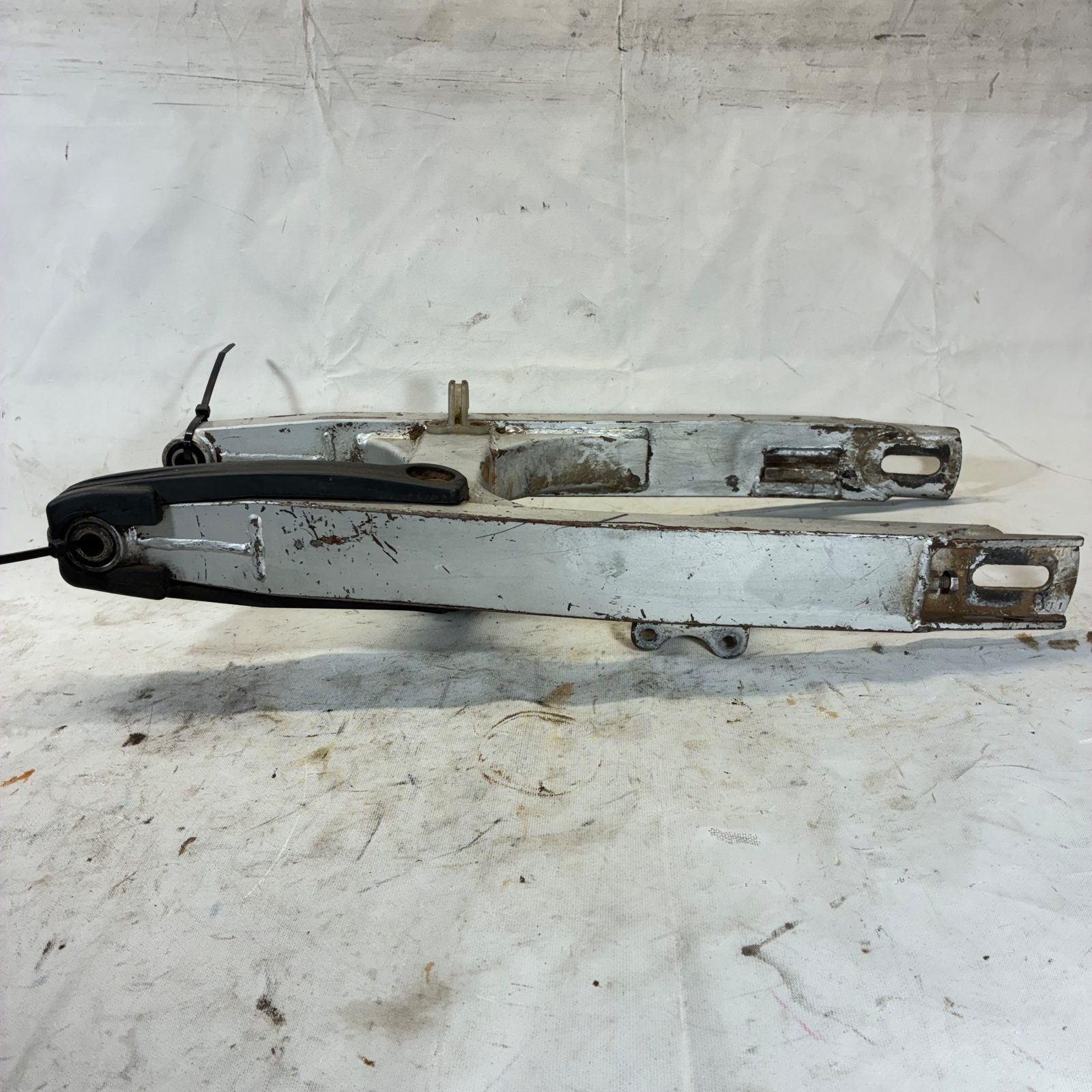 2003 Kawasaki KX65 OEM Rear Swingarm with Chain Guide and Brake Hose Clamp - 12053-1456