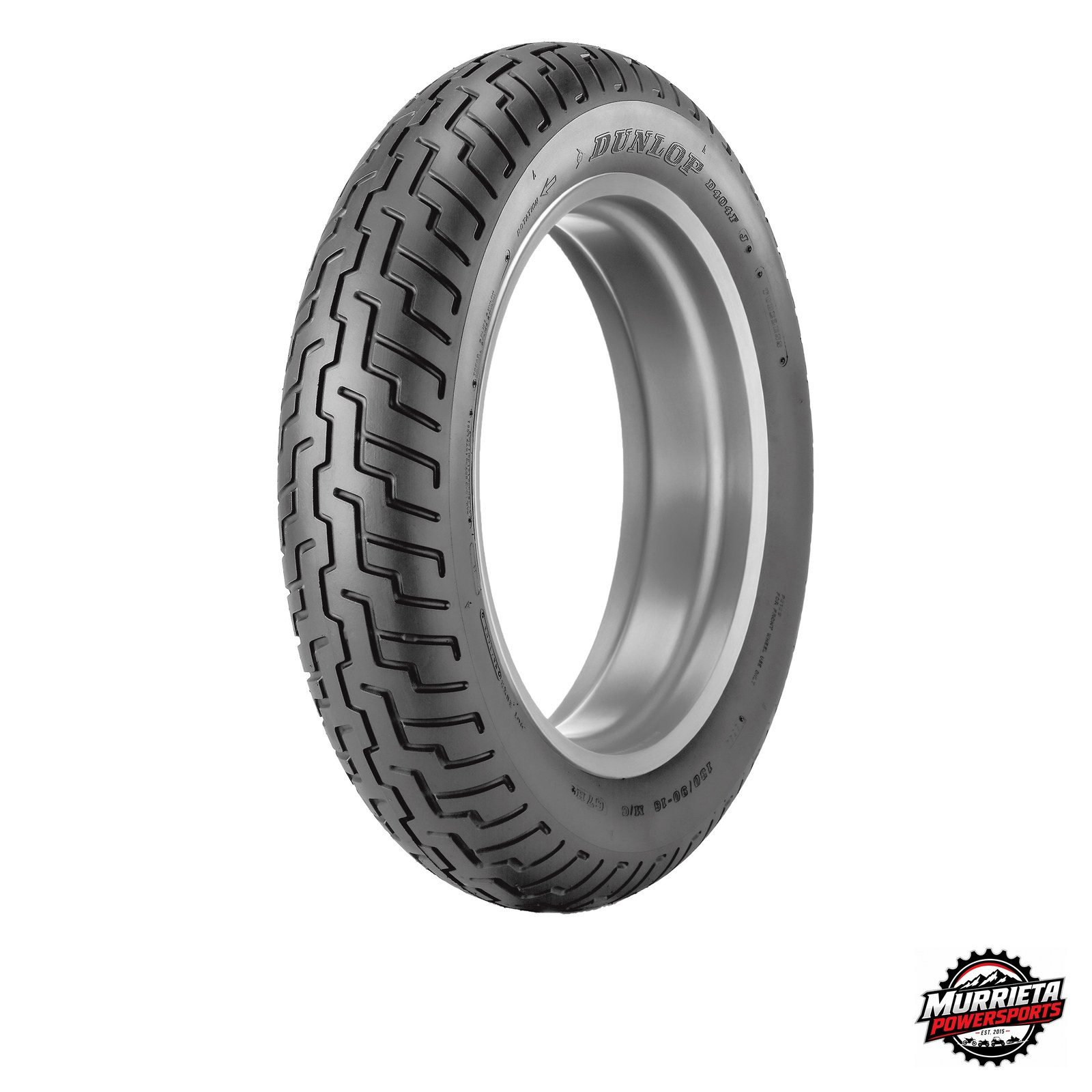 Dunlop D404 Front Tire 110/90-19 62H Bias Ply Tubeless TL 19 Inch Wheel Rim