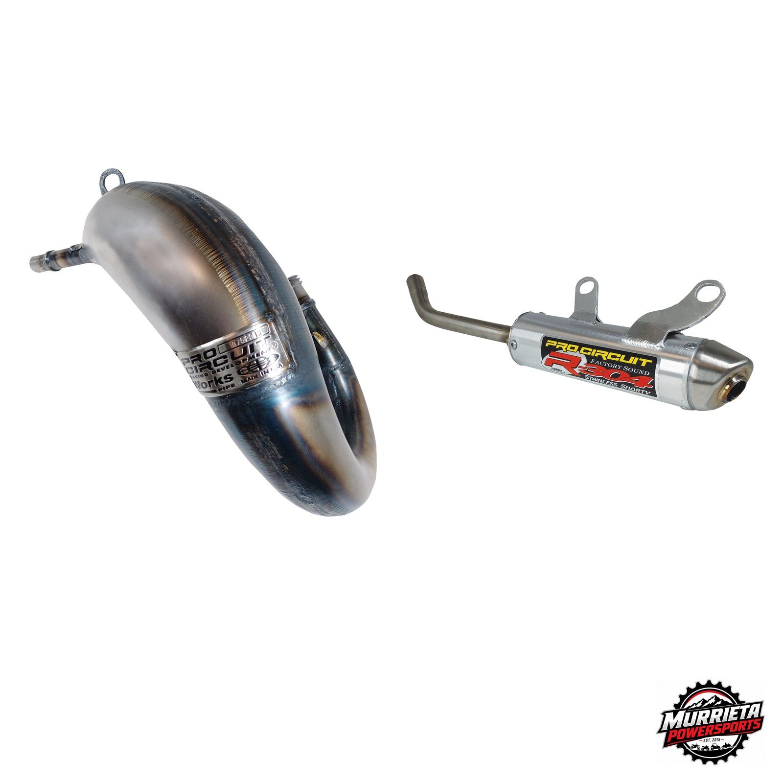 Pro Circuit Works Exhaust Pipe R-304 2023-2024 Husqvarna TC125 Exhaust Kit