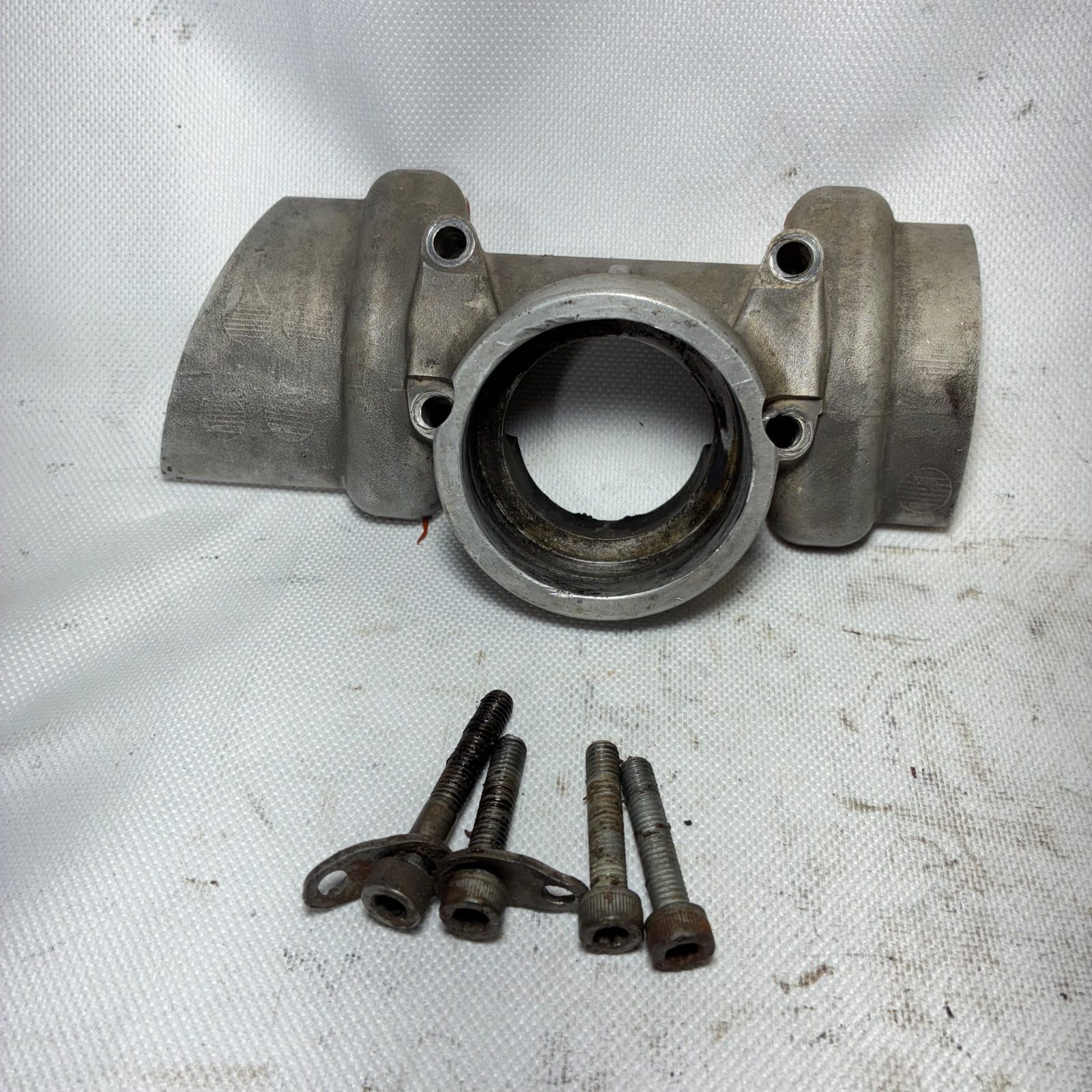 2006 KTM 250 EXC Power Valve Exhaust Flange Cover - 77030001044